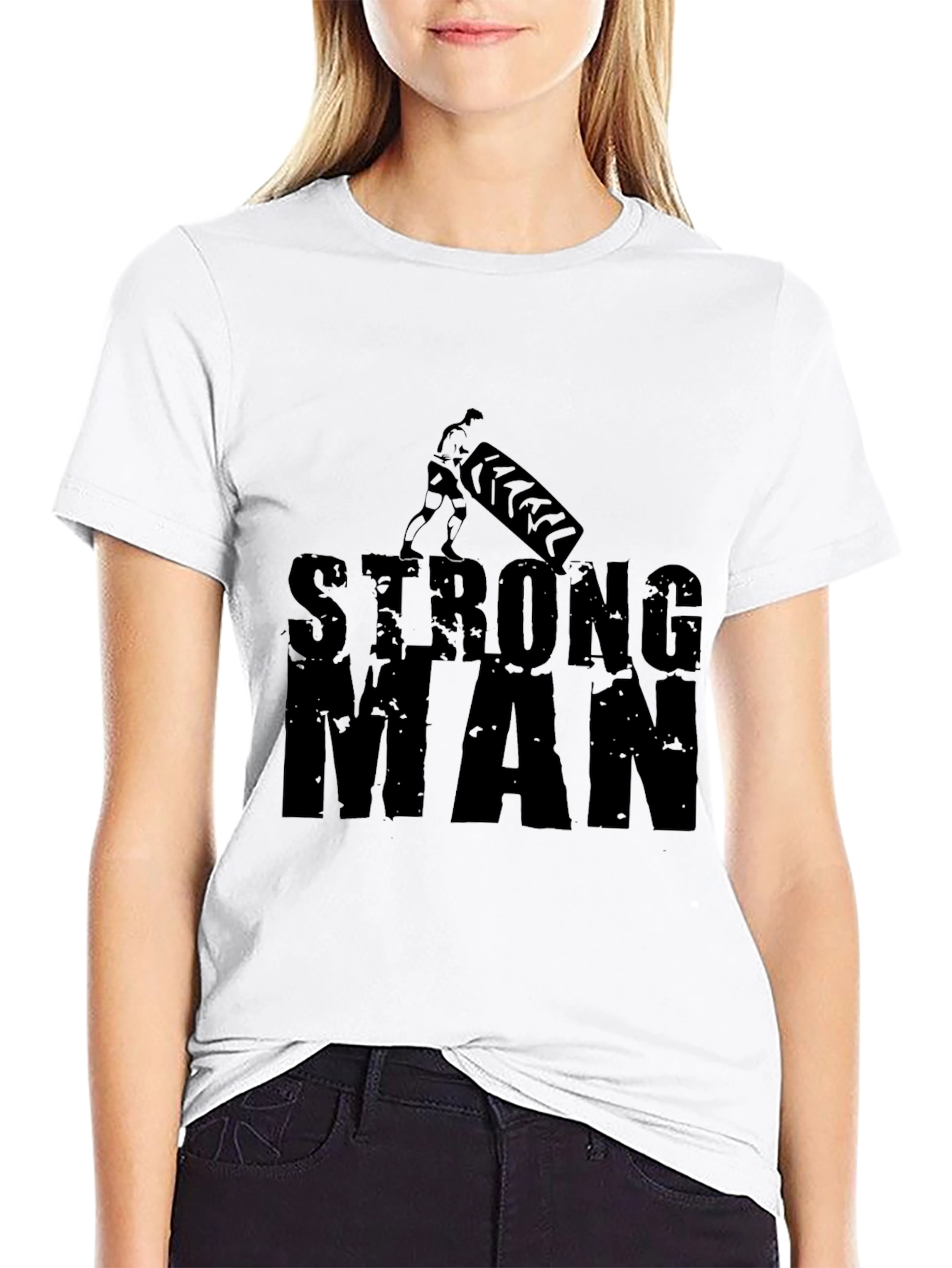 Strongman Tire Flip Graphic Tee
