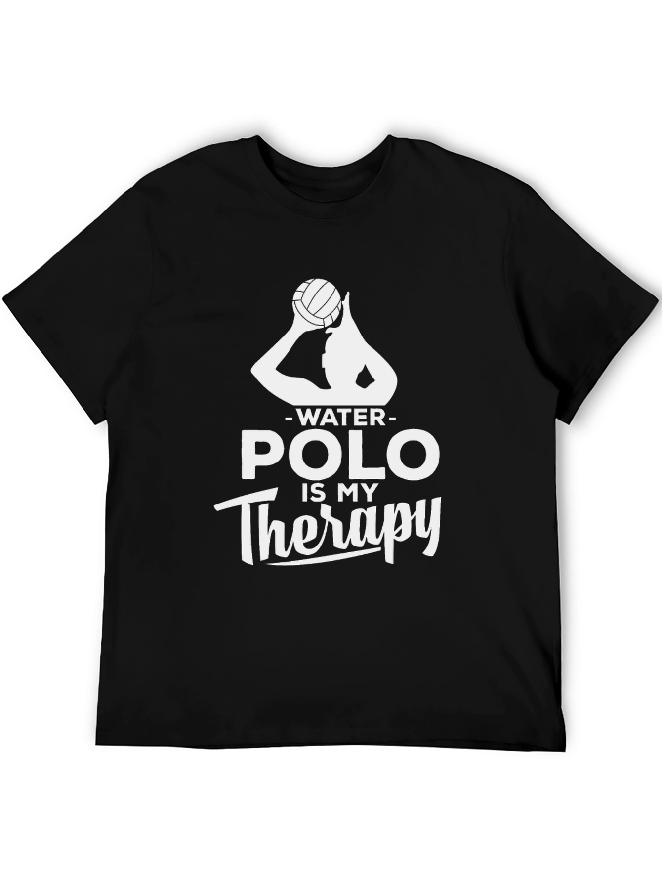 Water Polo Therapy T-Shirt - Sporty Graphic Tee