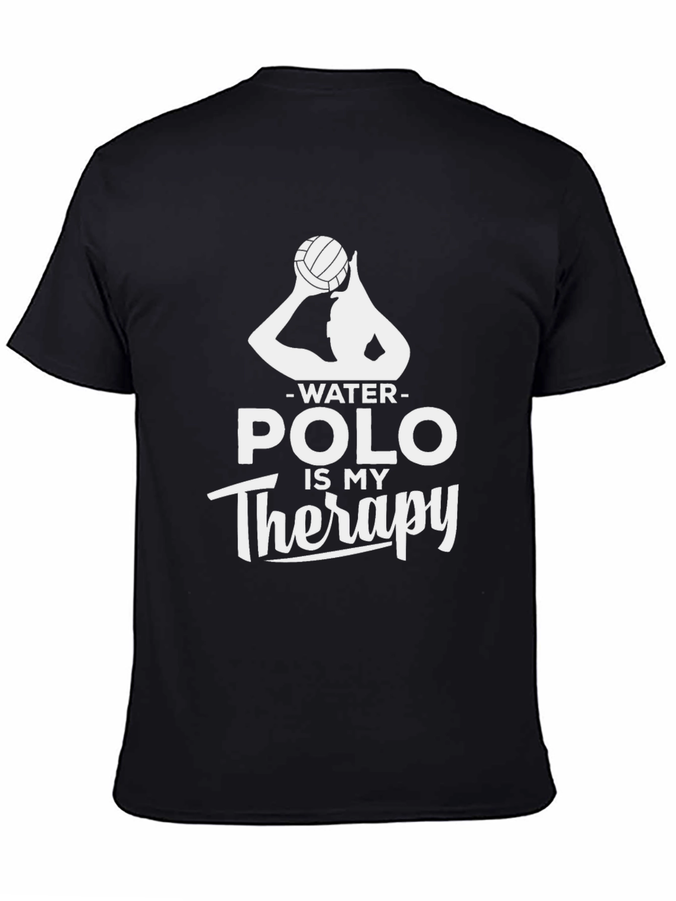 Water Polo Therapy T-Shirt - Sporty Graphic Tee