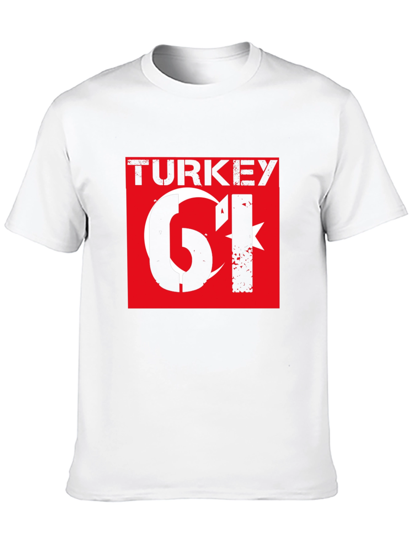 Turkey 61 Graphic T-Shirt - Black Cotton Tee