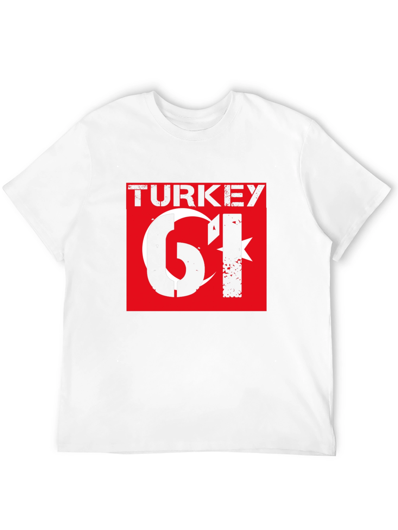 Turkey 61 Graphic T-Shirt - Black Cotton Tee