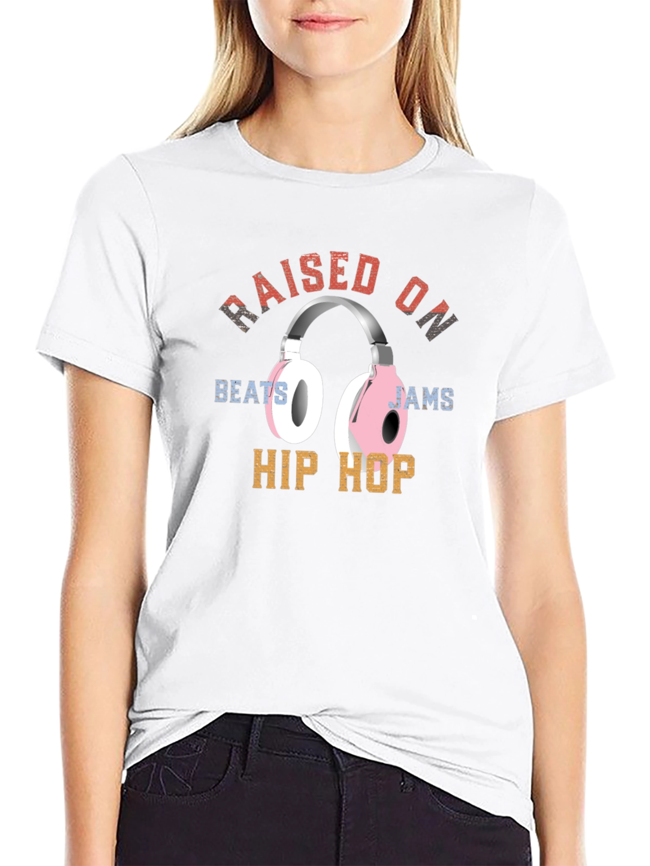 Raised On Beats Hip Hop T-Shirt