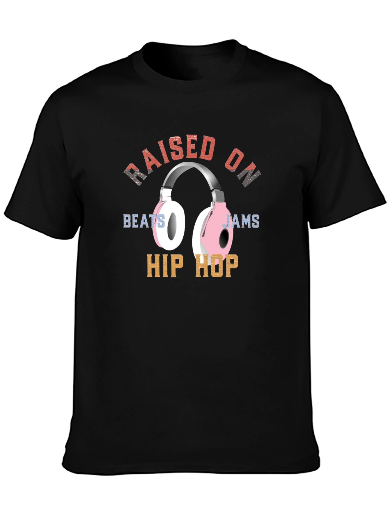 Raised On Beats Hip Hop T-Shirt