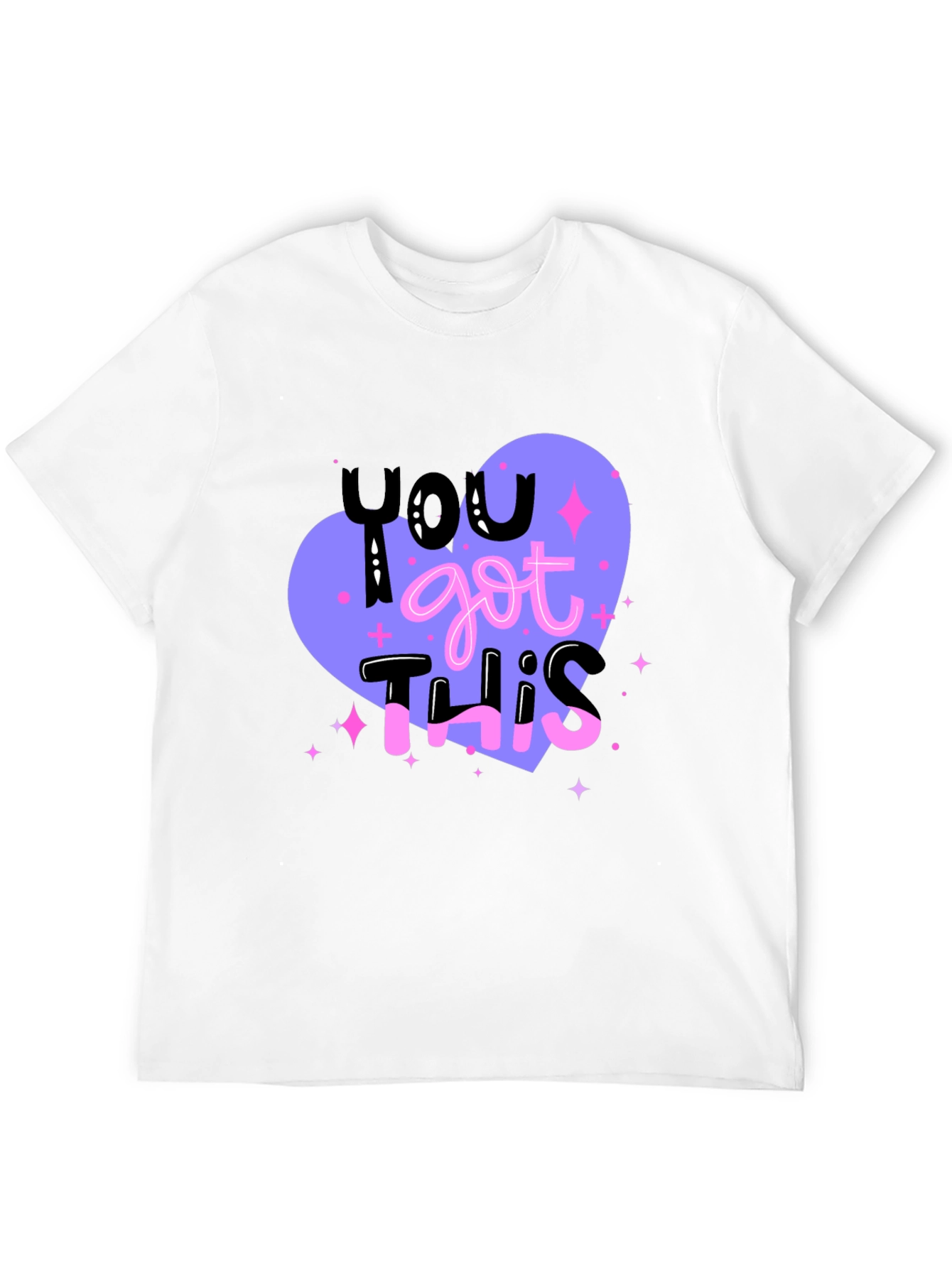 You Got This Graphic Tee - Motivational Heart T-Shirt
