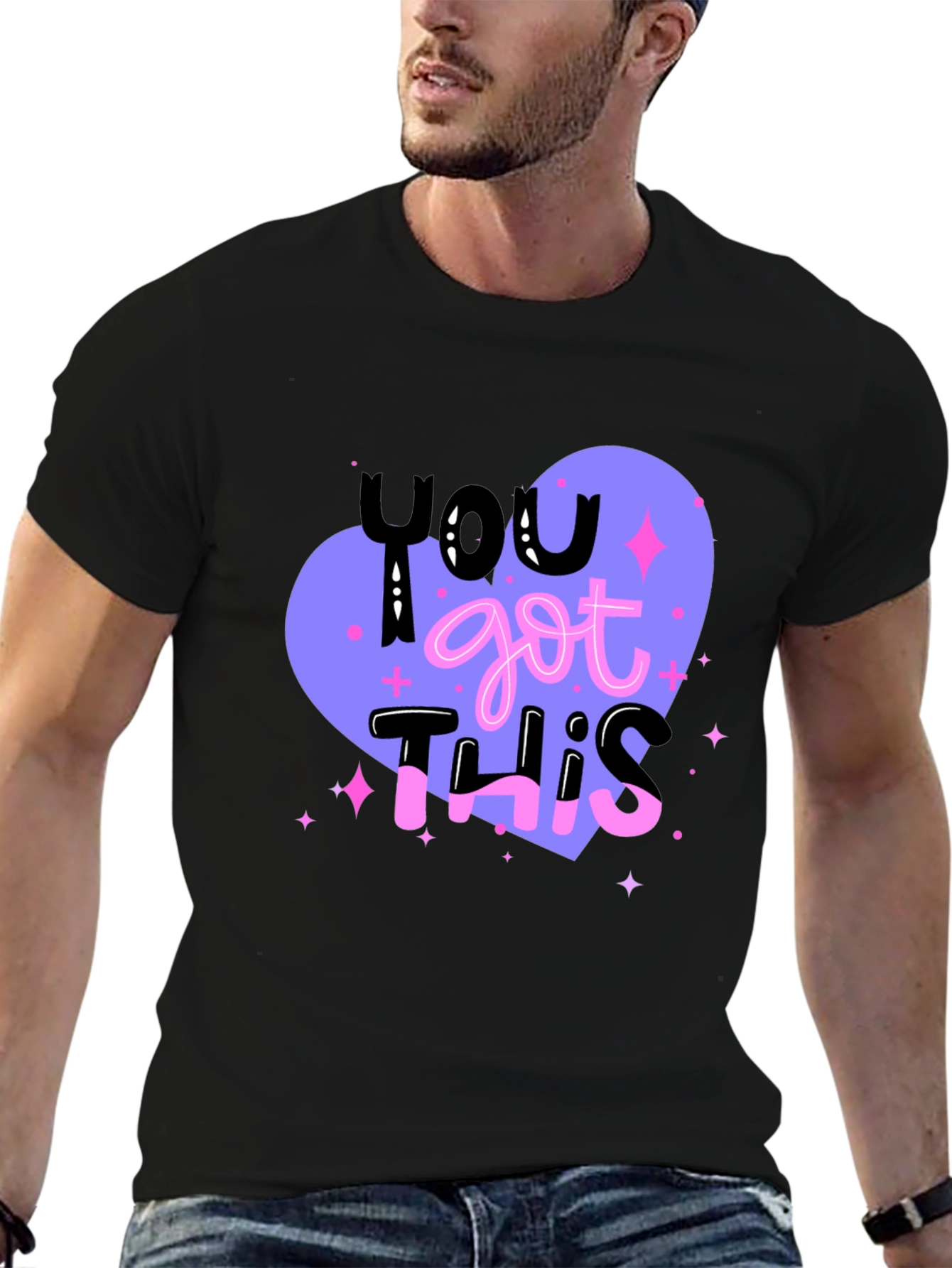 You Got This Graphic Tee - Motivational Heart T-Shirt