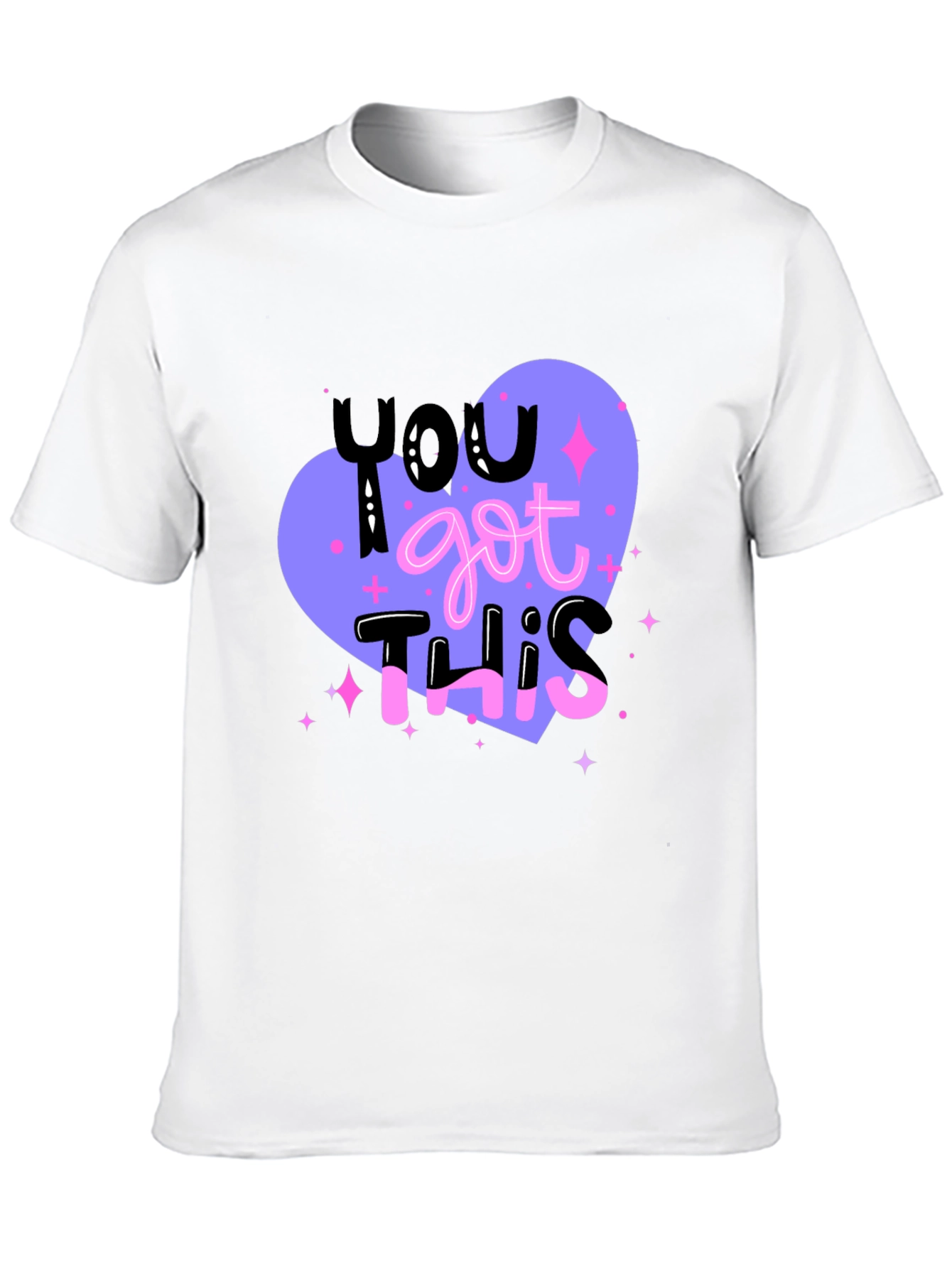 You Got This Graphic Tee - Motivational Heart T-Shirt