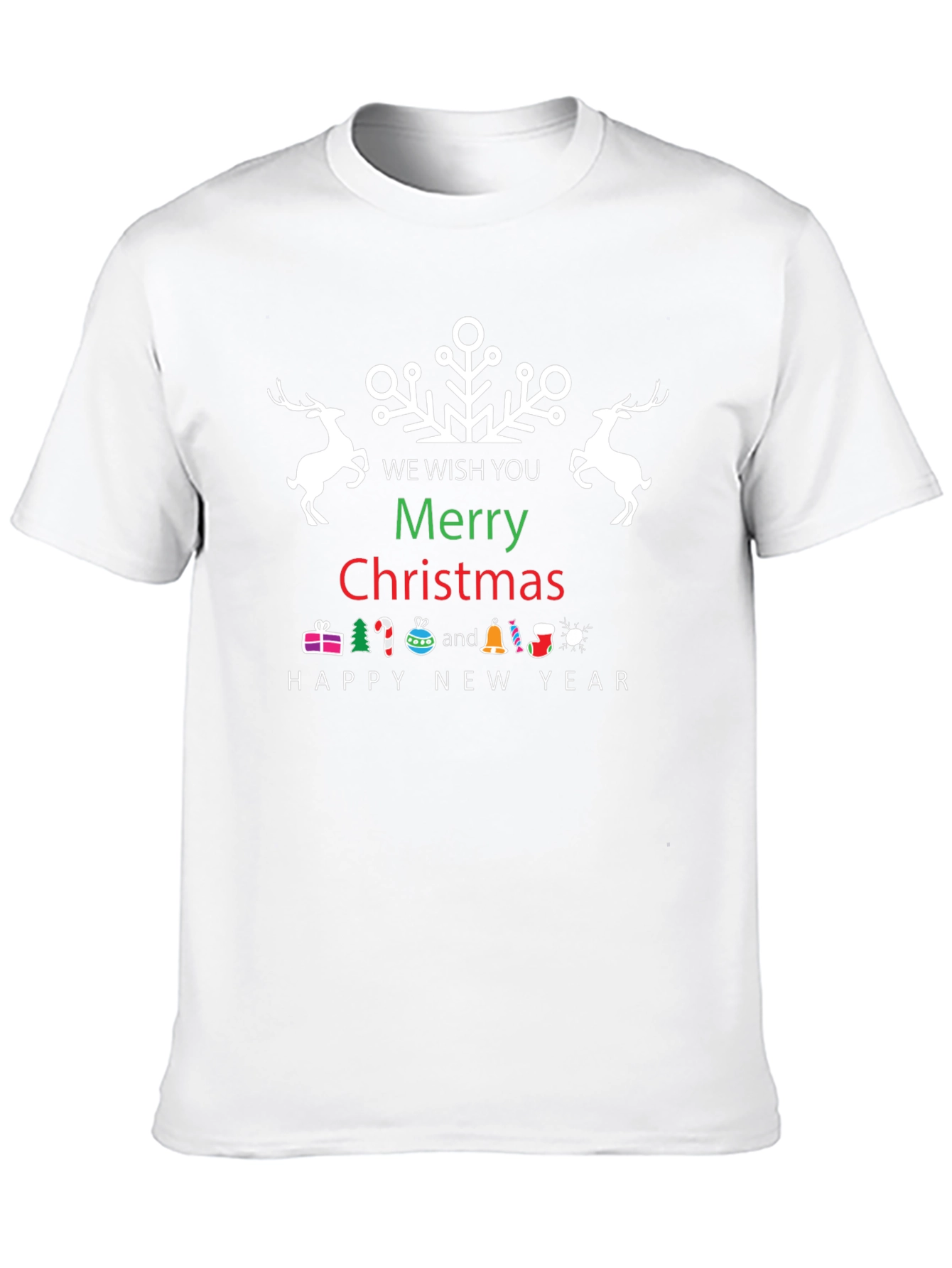 Festive Merry Christmas & Happy New Year T-Shirt