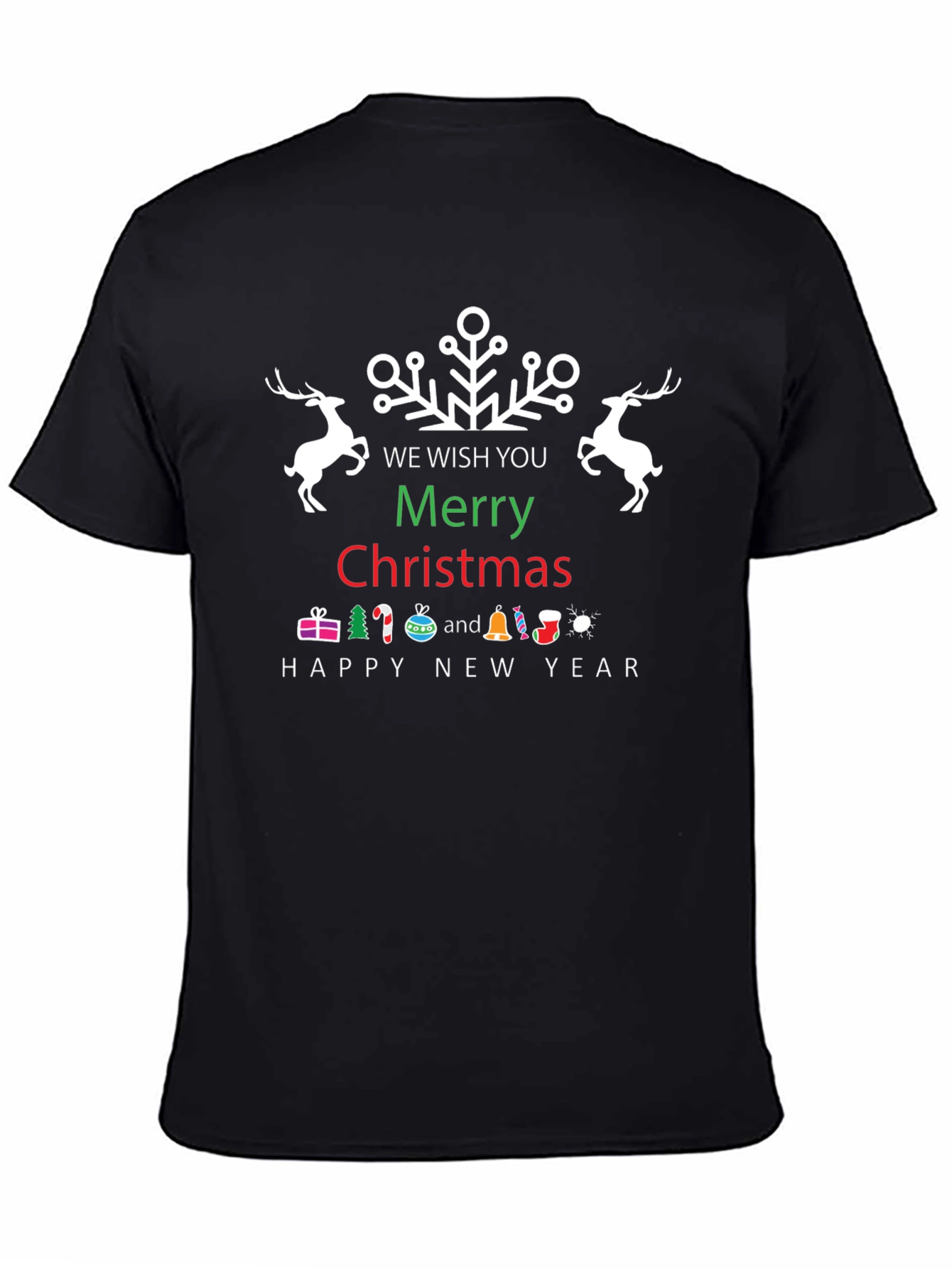 Festive Merry Christmas & Happy New Year T-Shirt