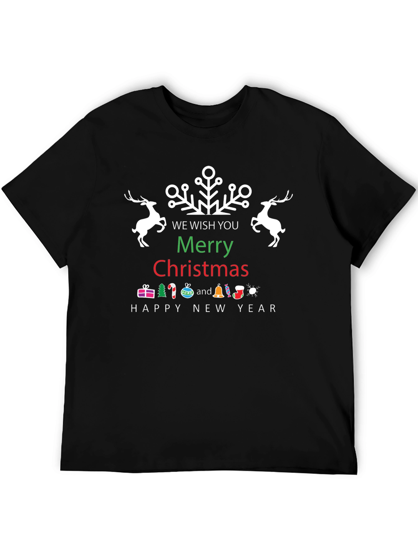 Festive Merry Christmas & Happy New Year T-Shirt