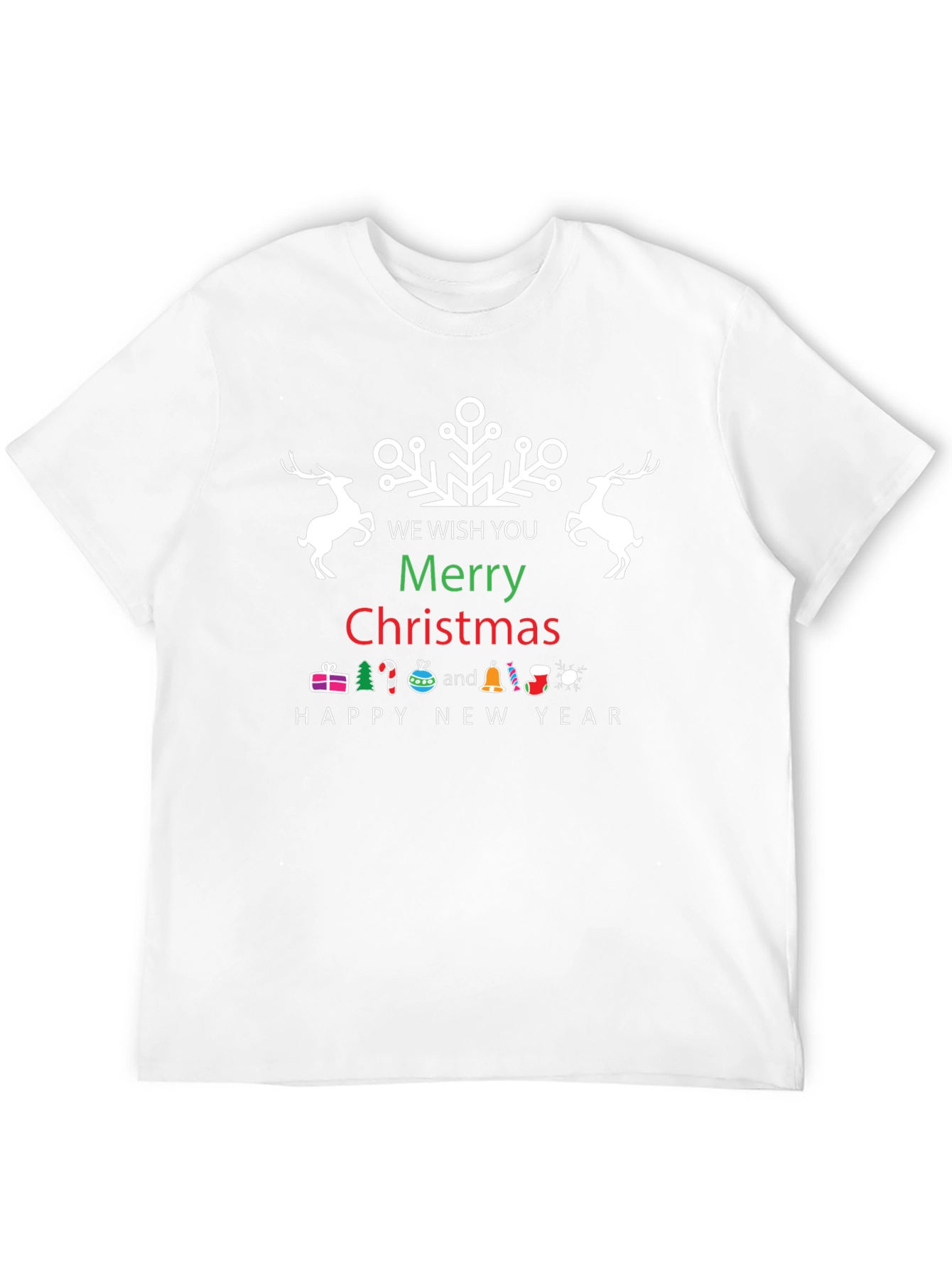 Festive Merry Christmas & Happy New Year T-Shirt