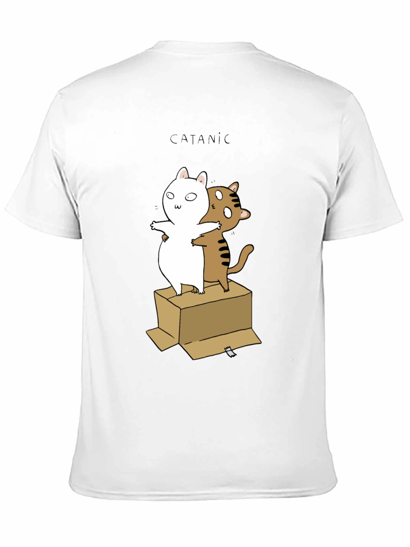 Catanic Cat T-Shirt - Funny Titanic Parody Tee