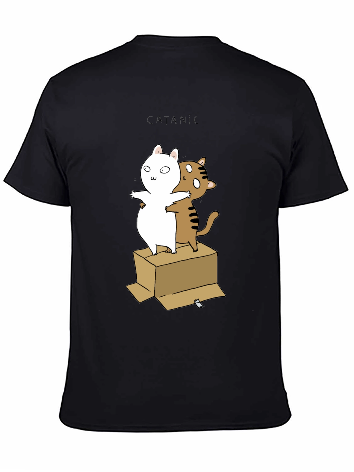 Catanic Cat T-Shirt - Funny Titanic Parody Tee