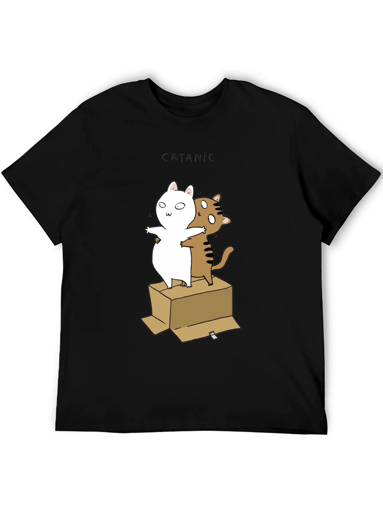 Catanic Cat T-Shirt - Funny Titanic Parody Tee