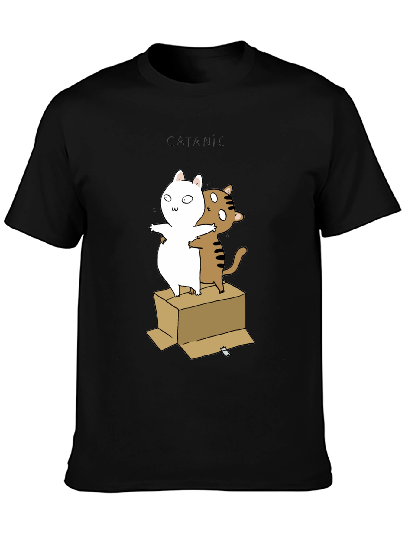 Catanic Cat T-Shirt - Funny Titanic Parody Tee