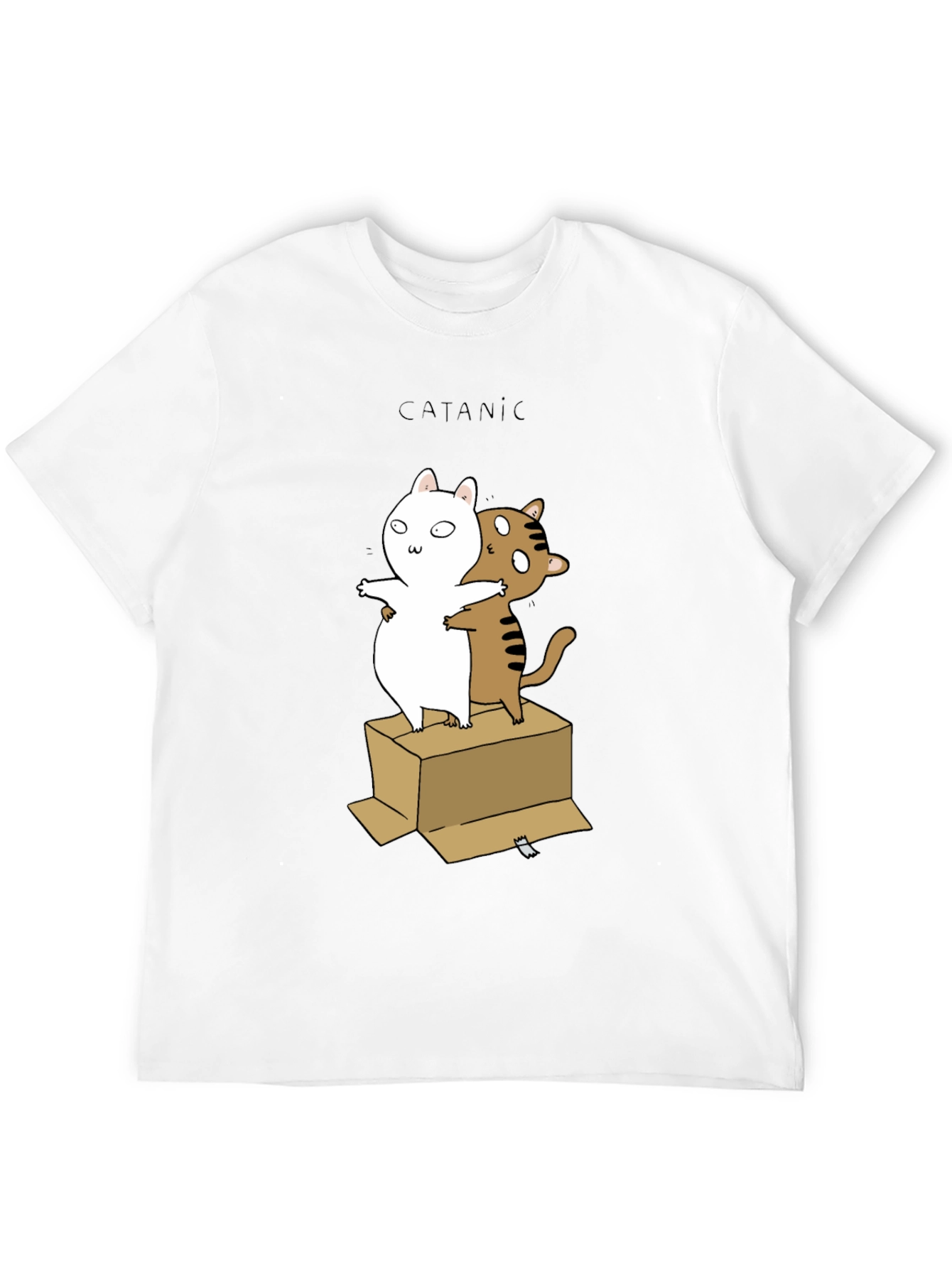 Catanic Cat T-Shirt - Funny Titanic Parody Tee