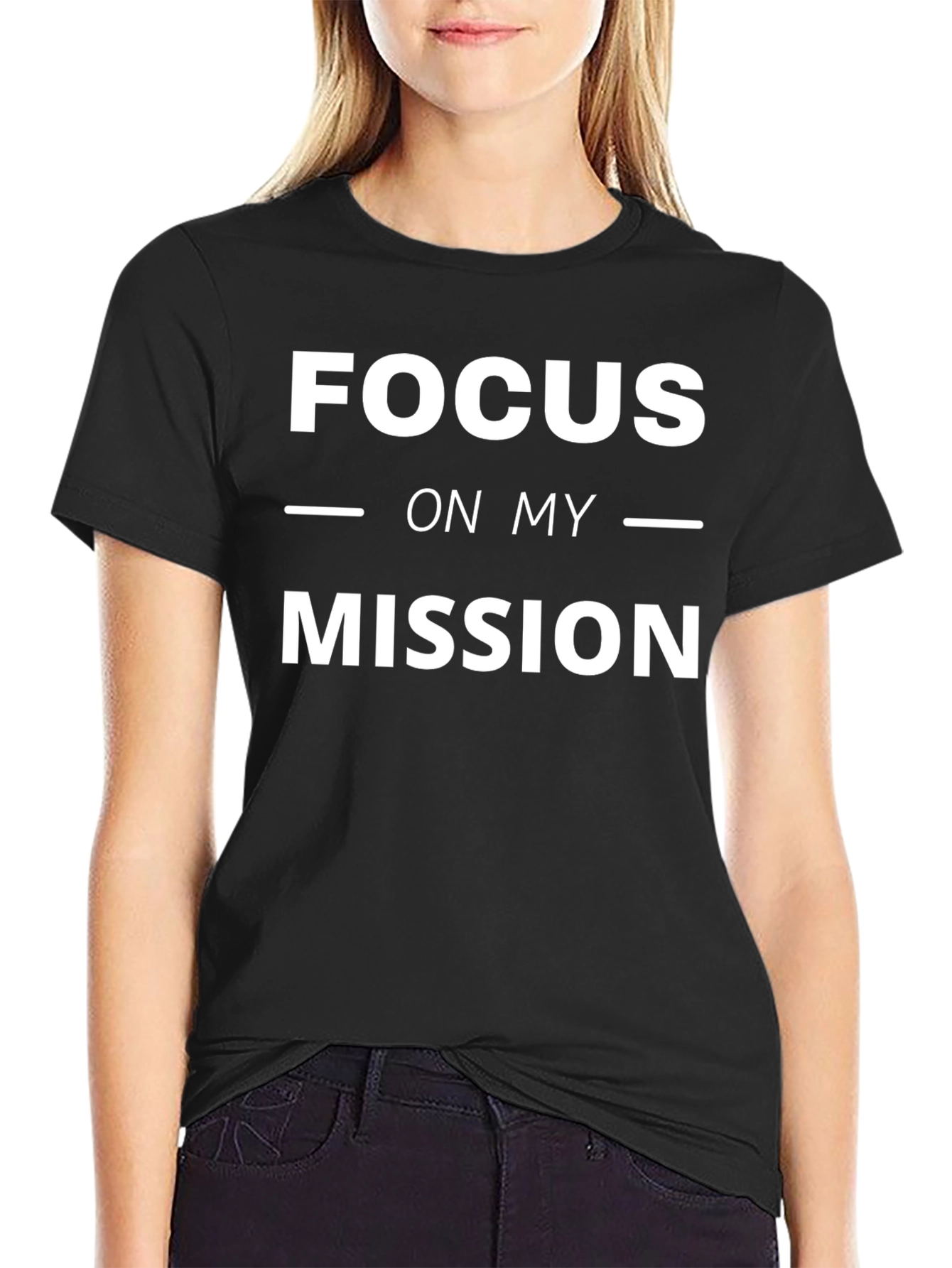 Focus On My Mission Graphic T-Shirt