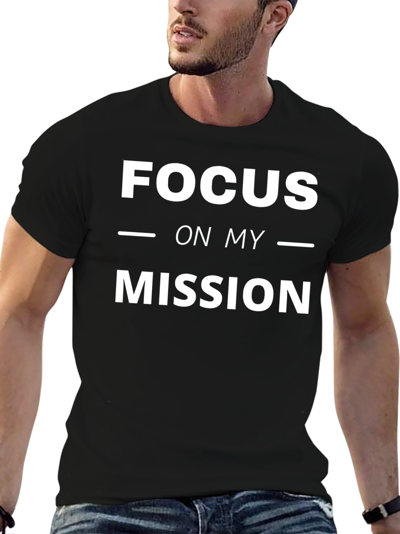 Focus On My Mission Graphic T-Shirt