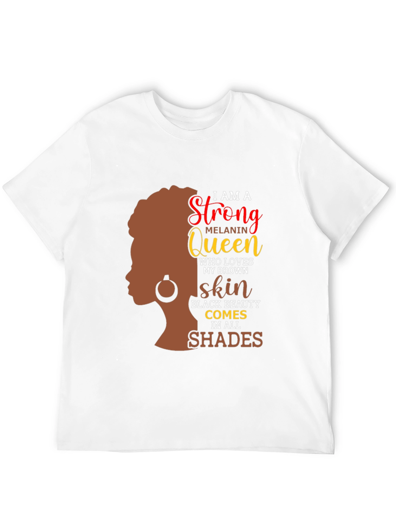 Strong Melanin Queen Black Beauty T-Shirt
