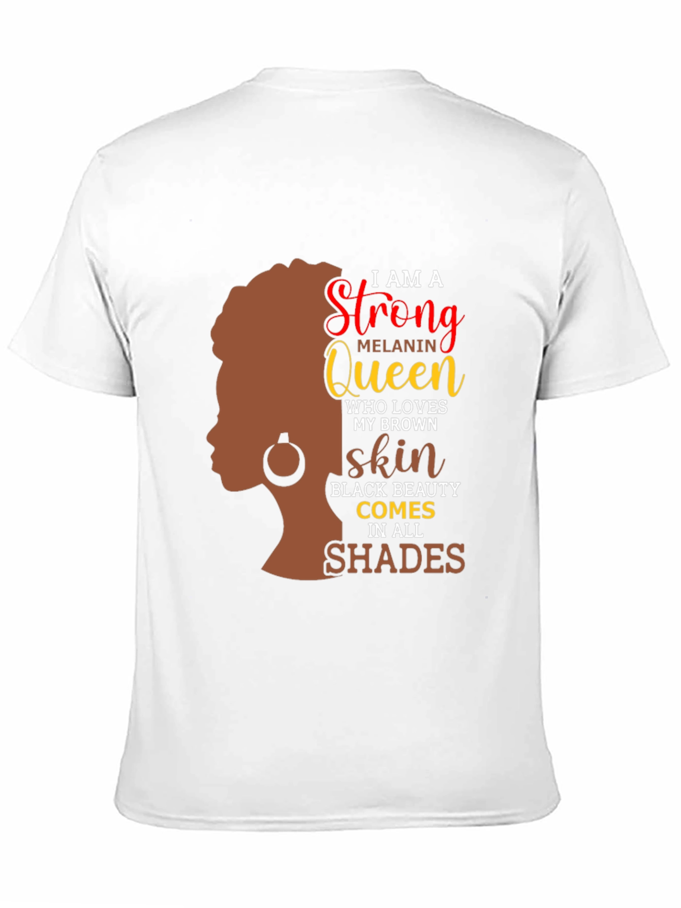 Strong Melanin Queen Black Beauty T-Shirt