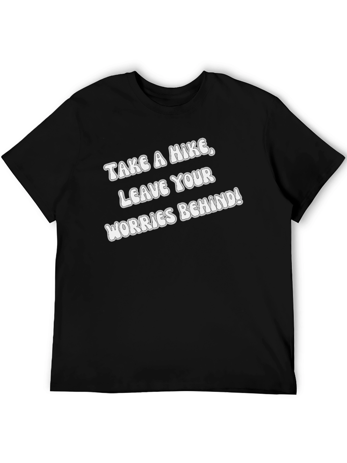 Hikers Tee: Leave Your Worries Behind