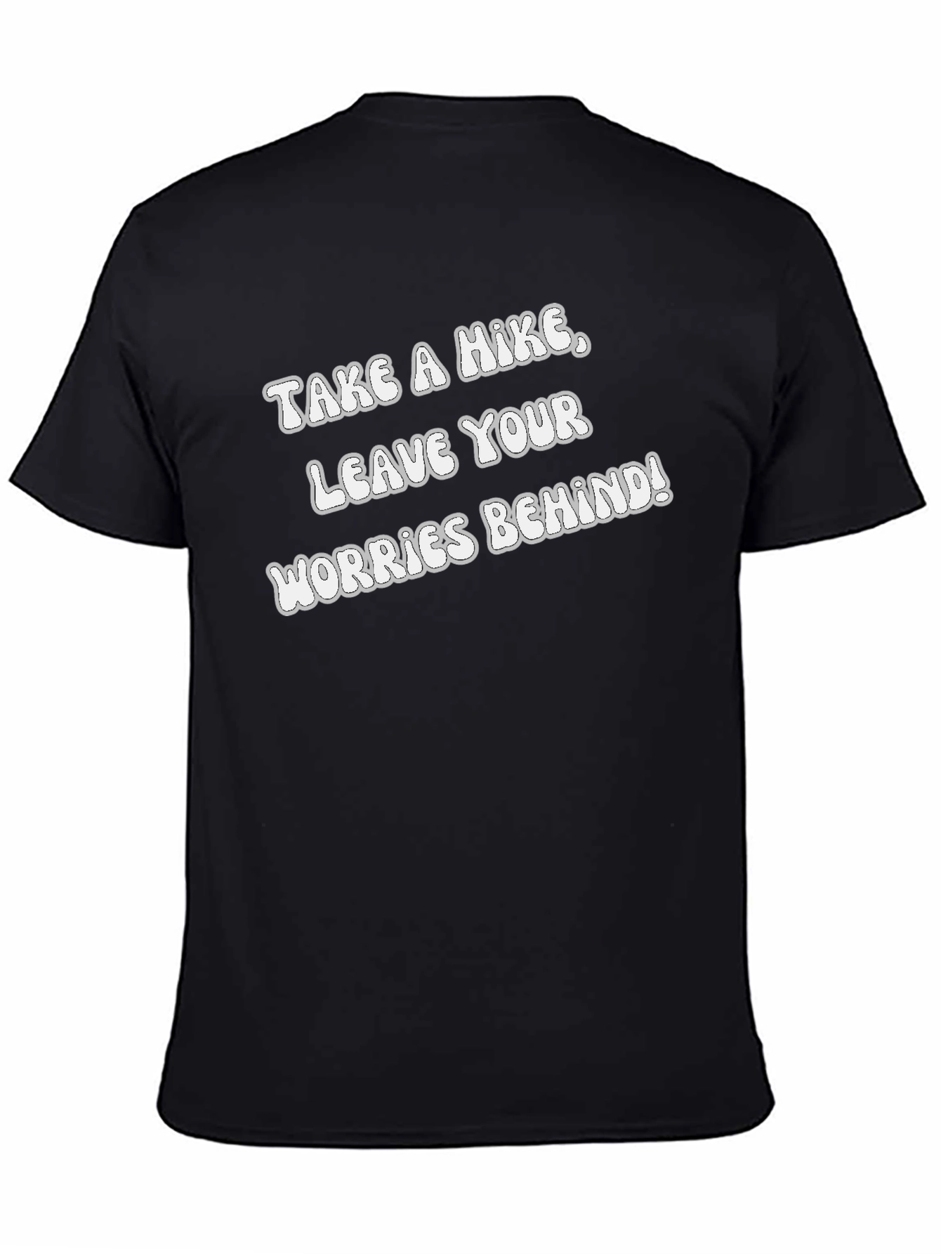Hikers Tee: Leave Your Worries Behind
