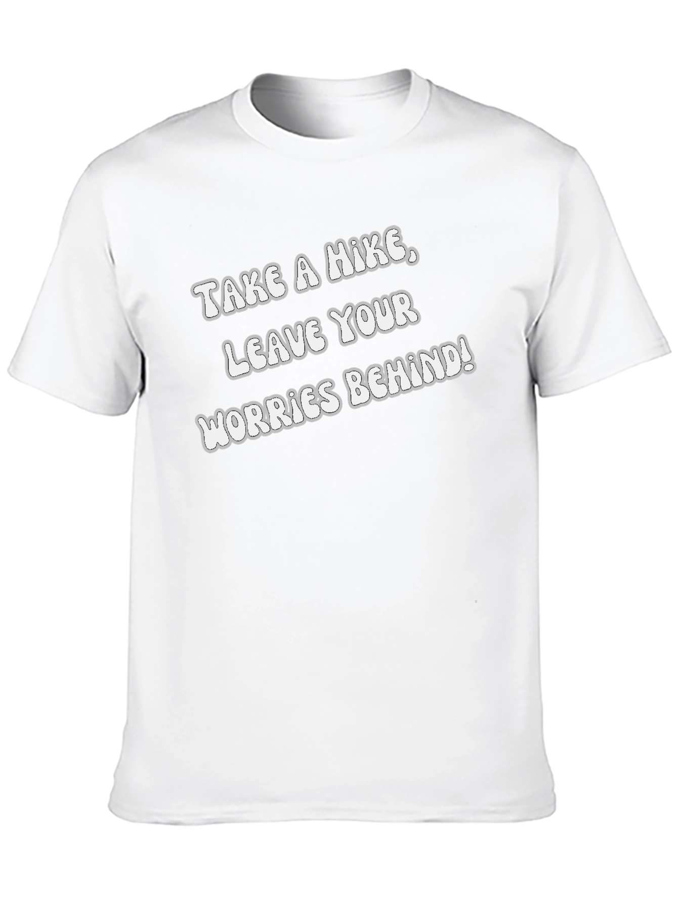 Hikers Tee: Leave Your Worries Behind