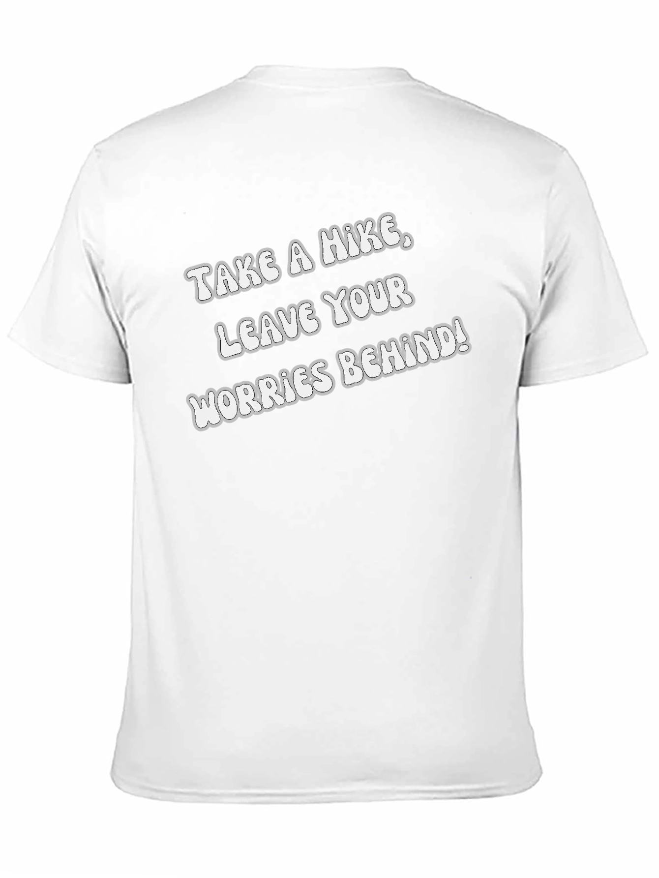 Hikers Tee: Leave Your Worries Behind