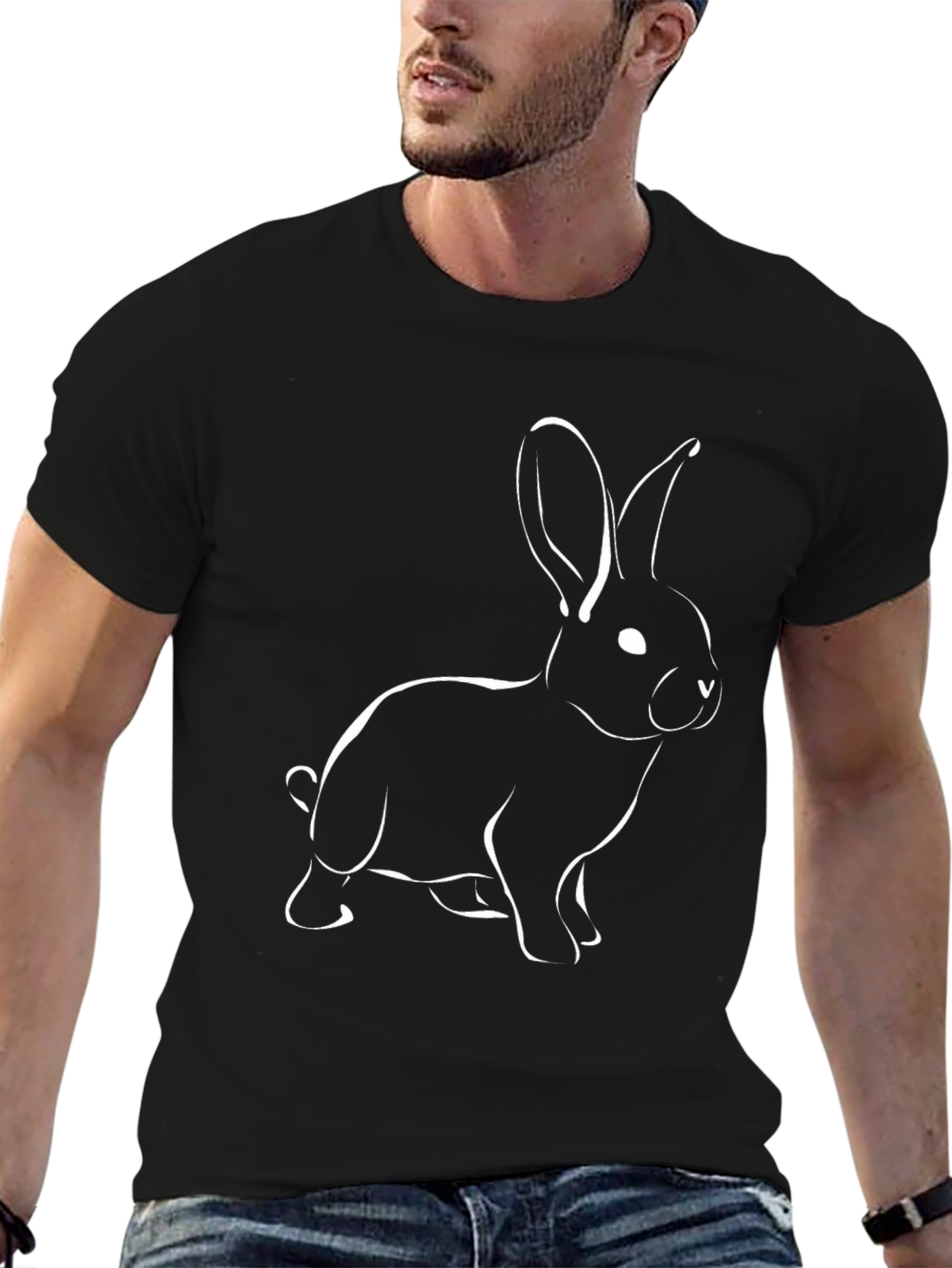 Black Rabbit Graphic Tee
