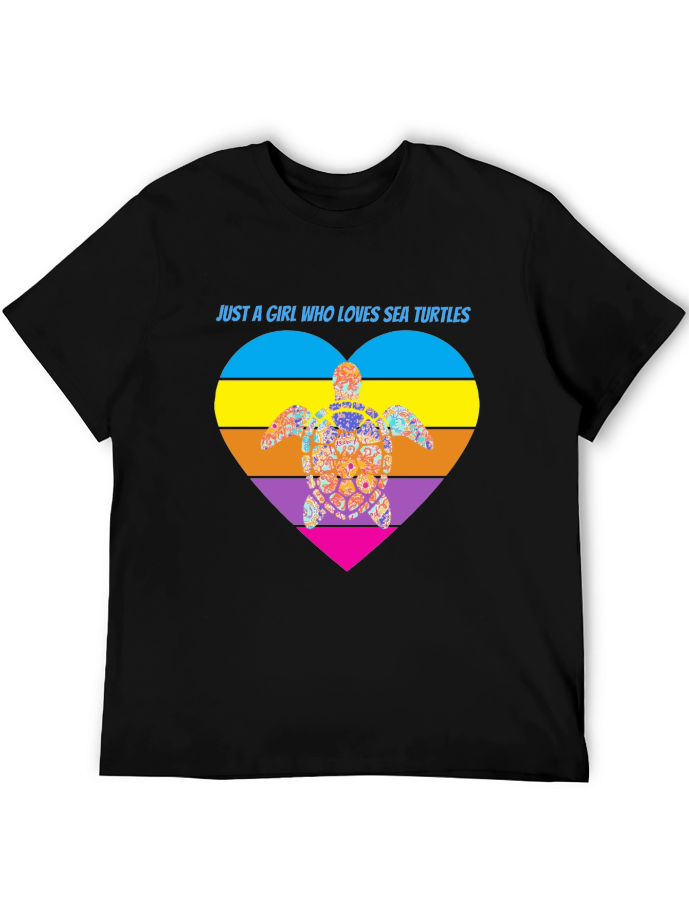 Sea Turtle Lover Graphic Tee