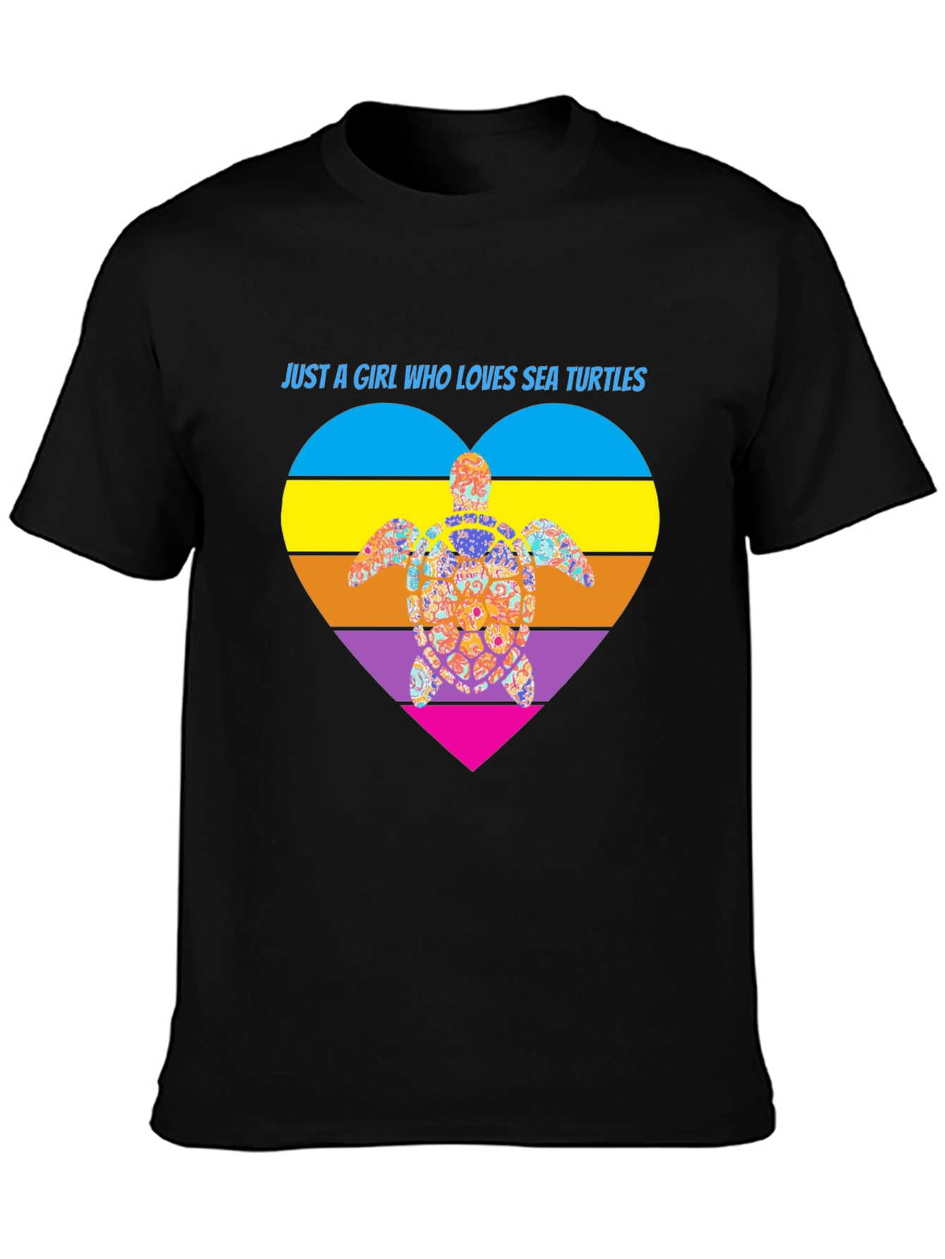 Sea Turtle Lover Graphic Tee