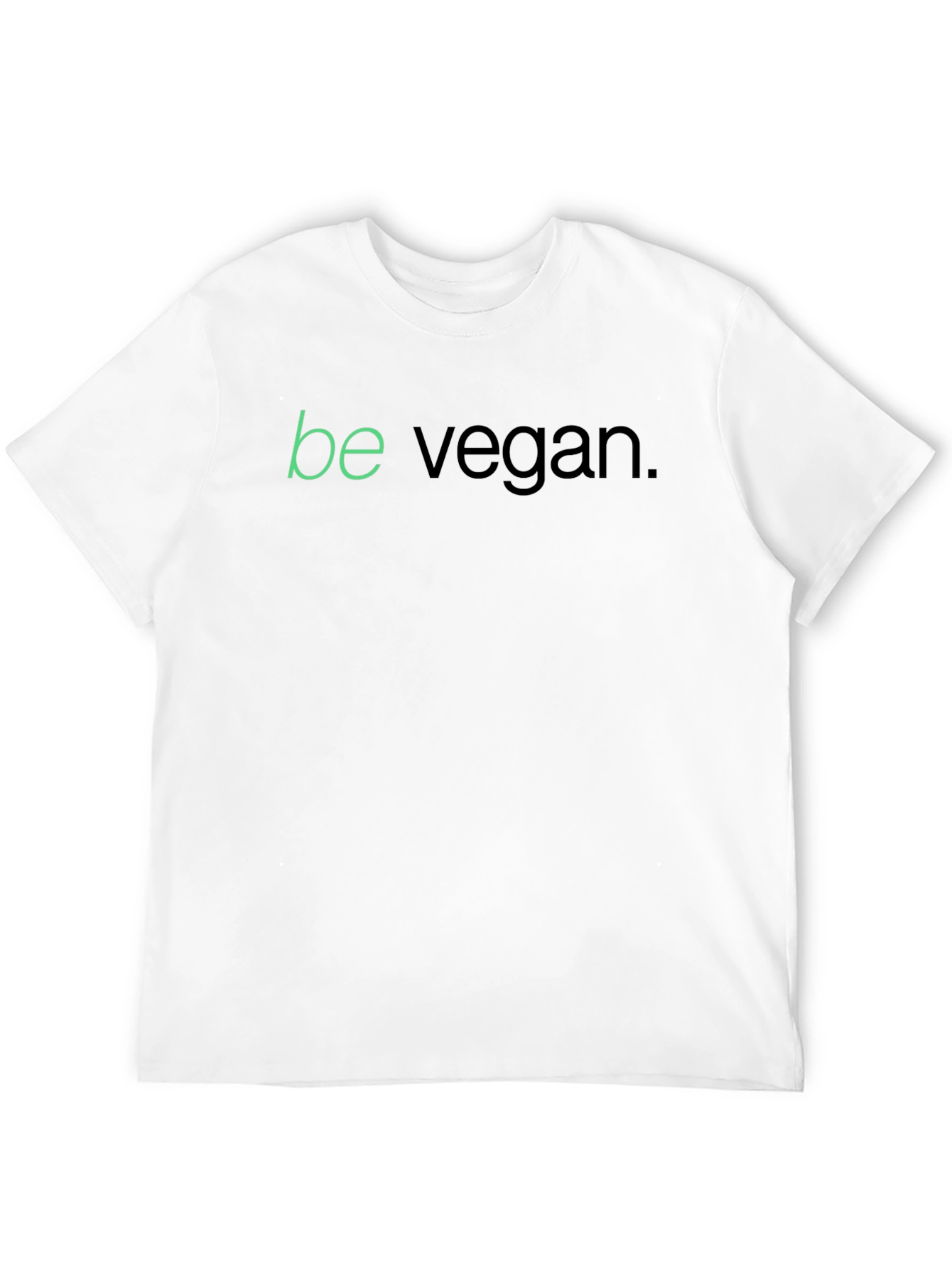 Be Vegan Graphic Tee - Black