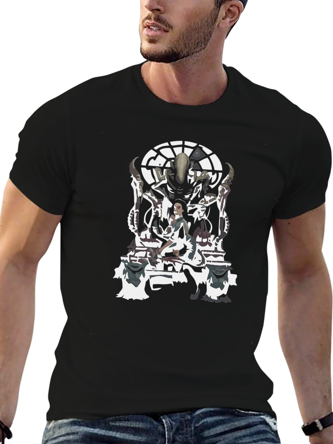 Alien Movie T-Shirt - Chestburster Xenomorph Design