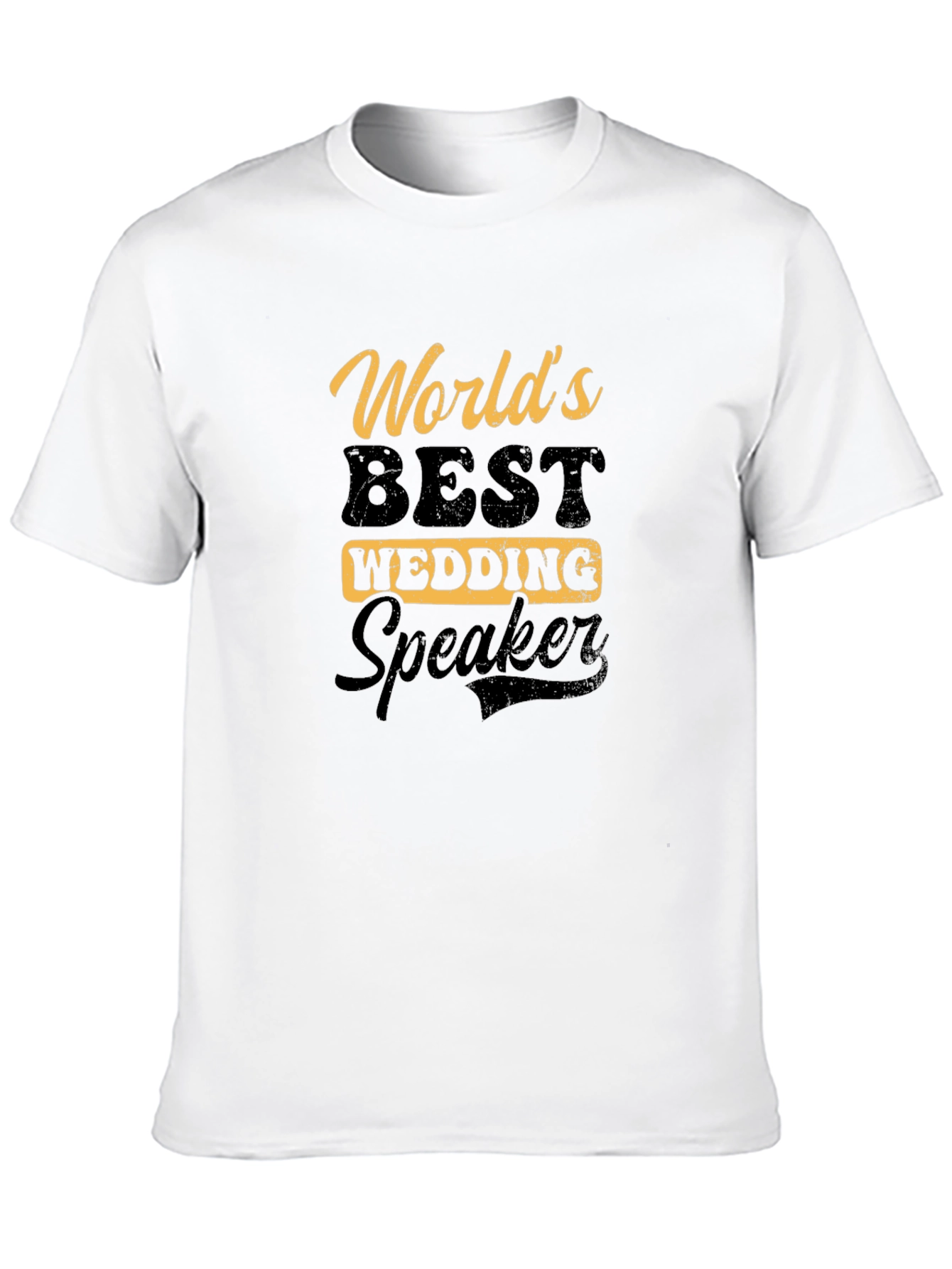 Worlds Best Wedding Speaker Tee