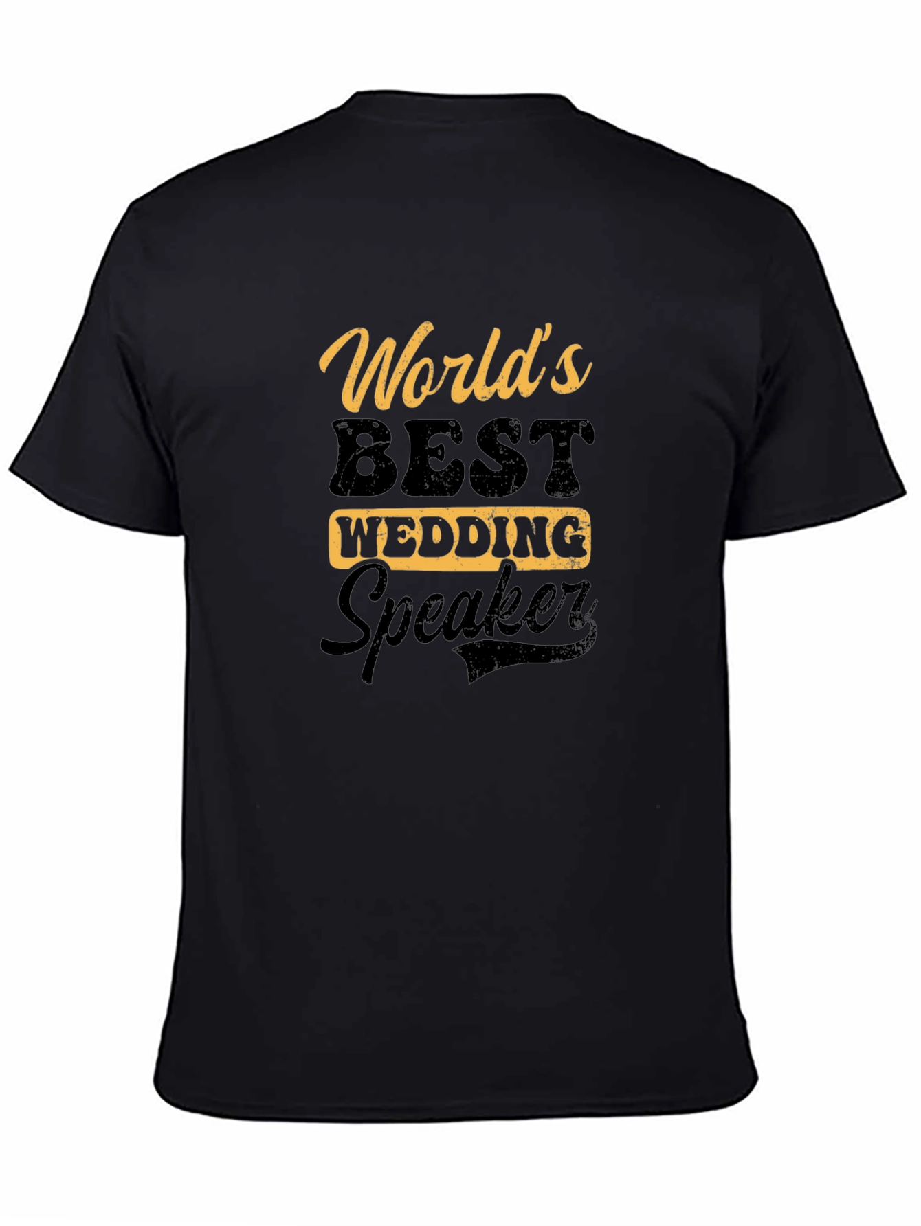 Worlds Best Wedding Speaker Tee