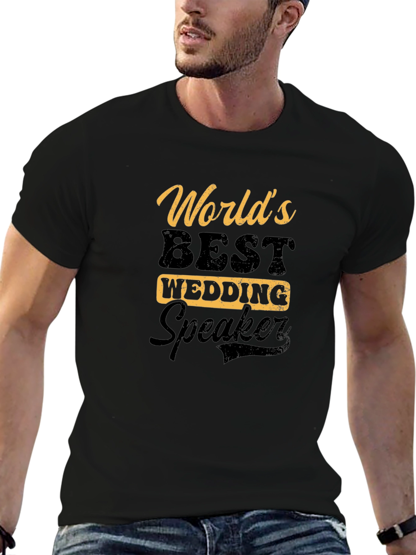 Worlds Best Wedding Speaker Tee