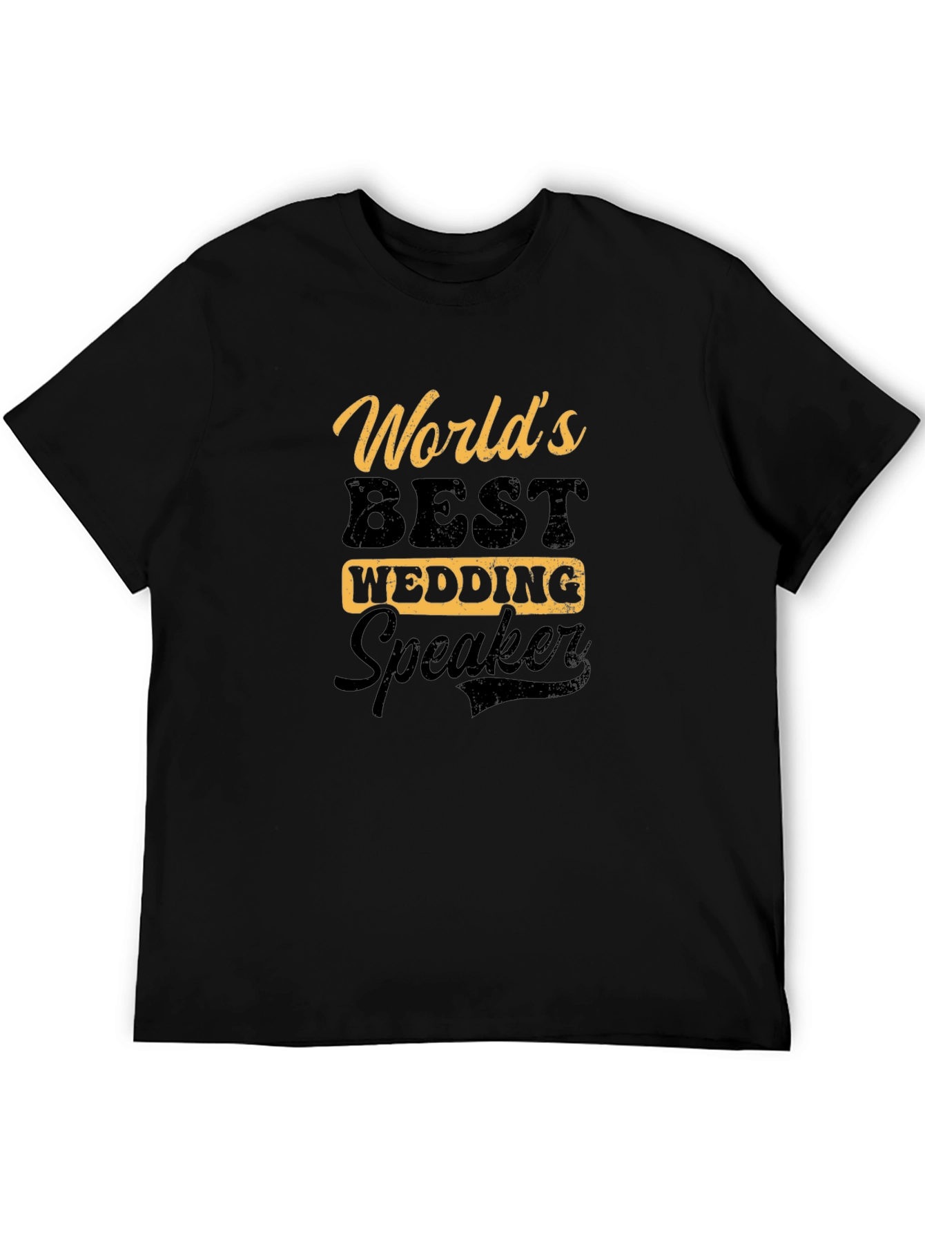 Worlds Best Wedding Speaker Tee