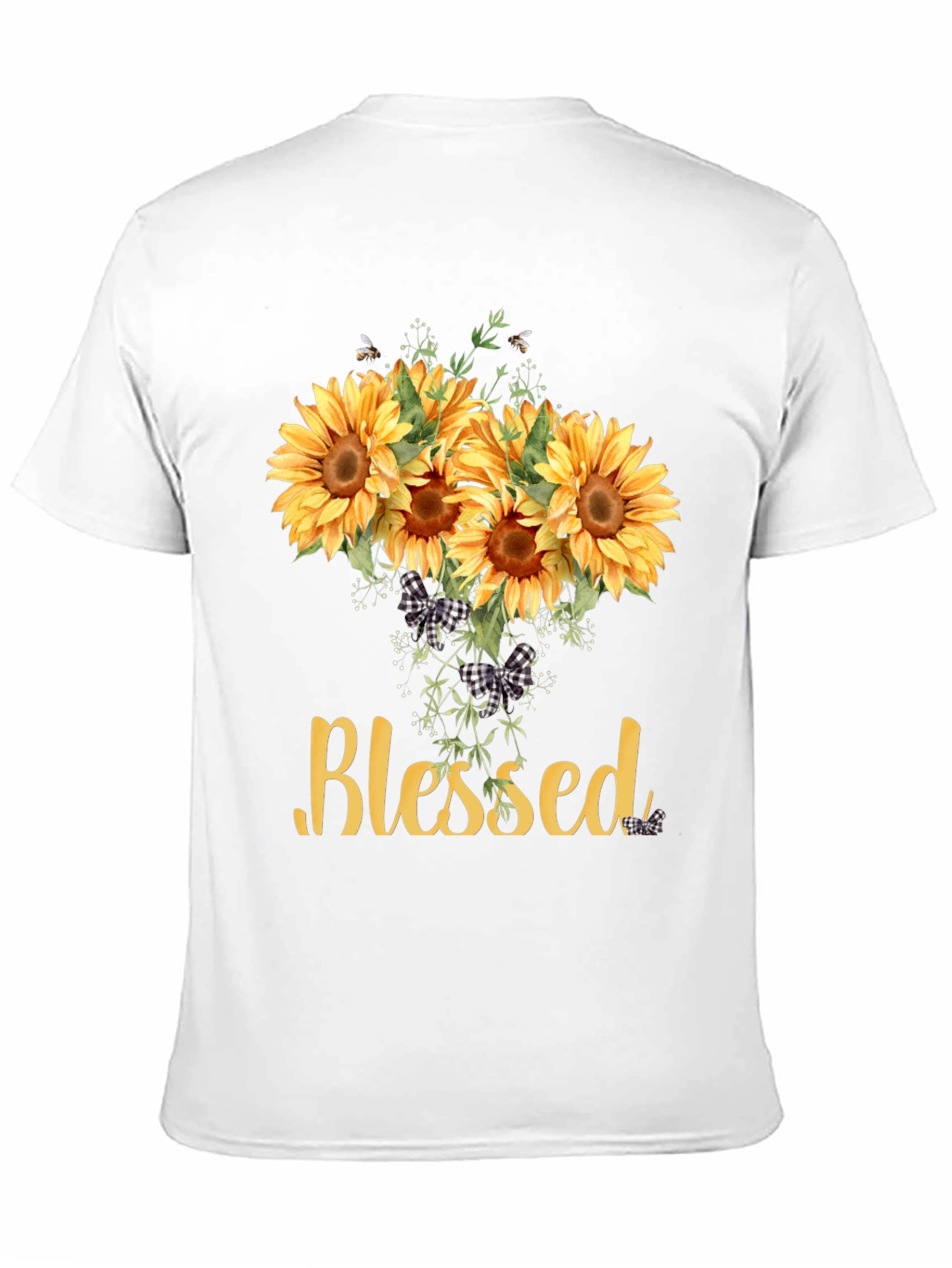 Blessed Sunflower Graphic Tee - Unisex Soft Cotton
