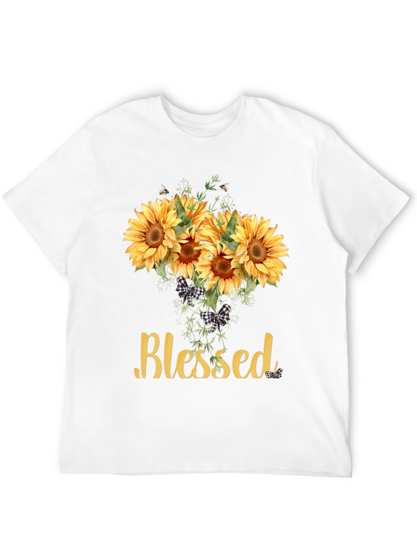 Blessed Sunflower Graphic Tee - Unisex Soft Cotton
