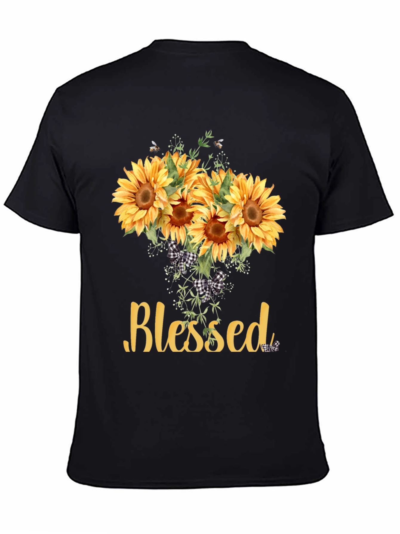 Blessed Sunflower Graphic Tee - Unisex Soft Cotton