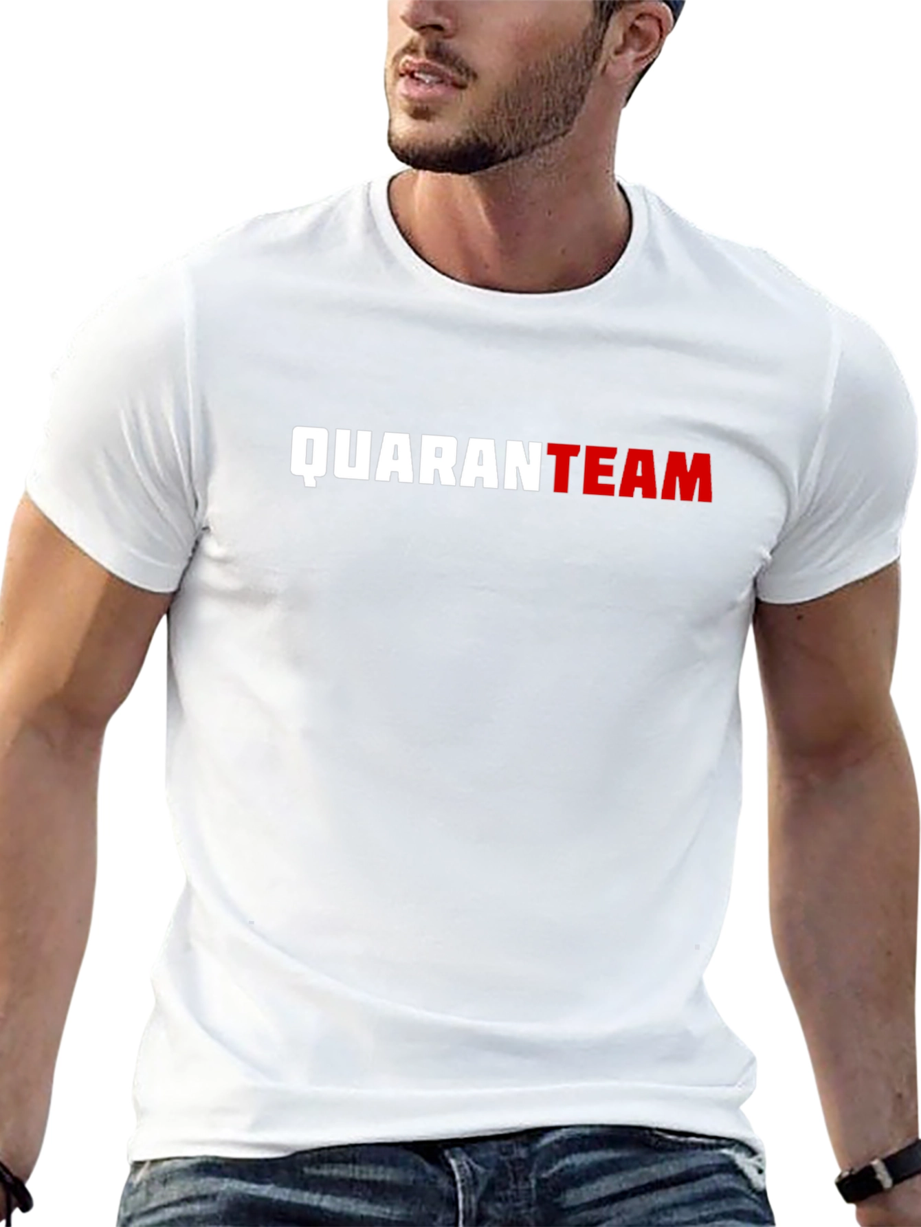Quaranteam Graphic Tee - Stylish Quarantine Shirt