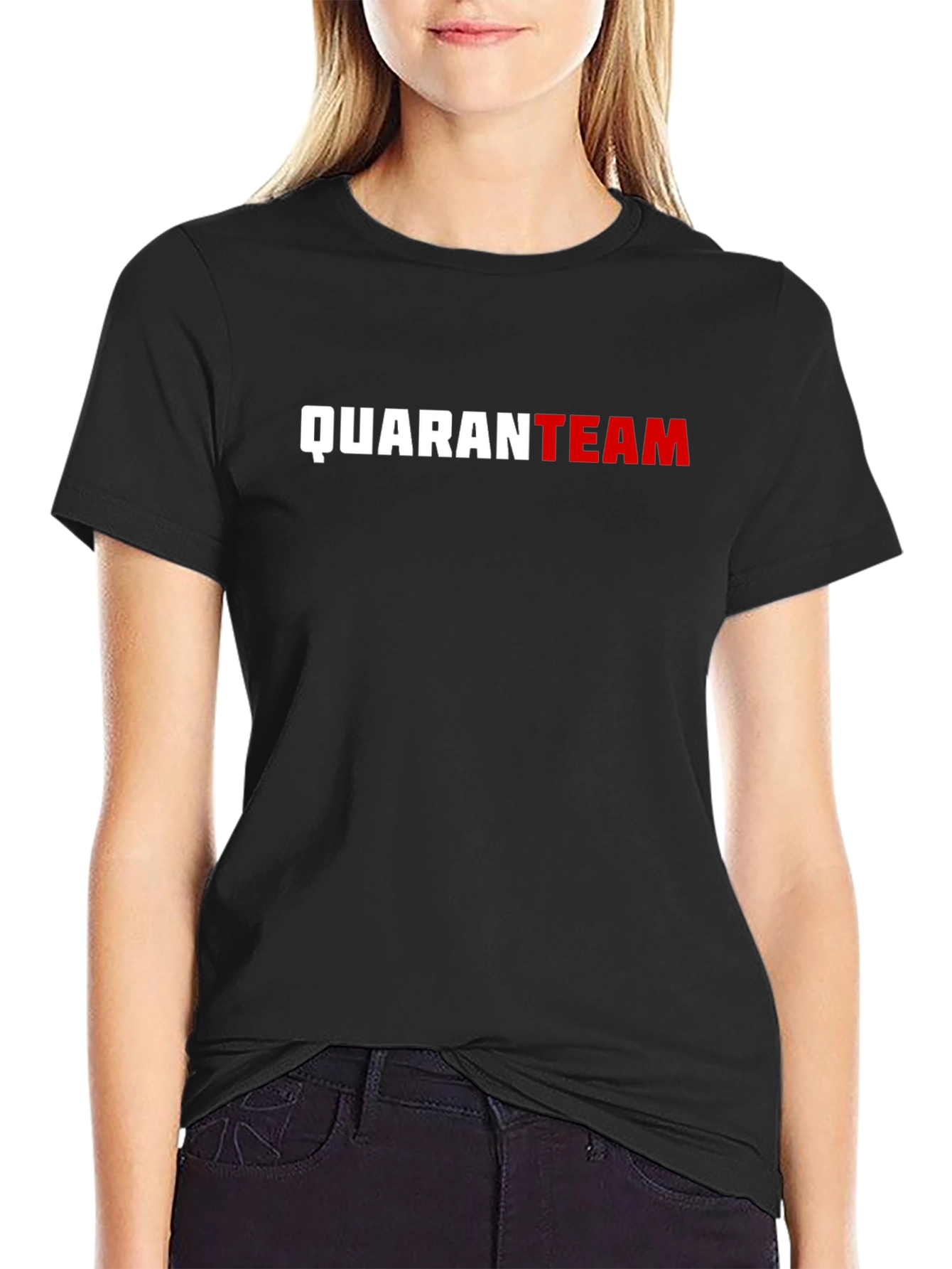Quaranteam Graphic Tee - Stylish Quarantine Shirt