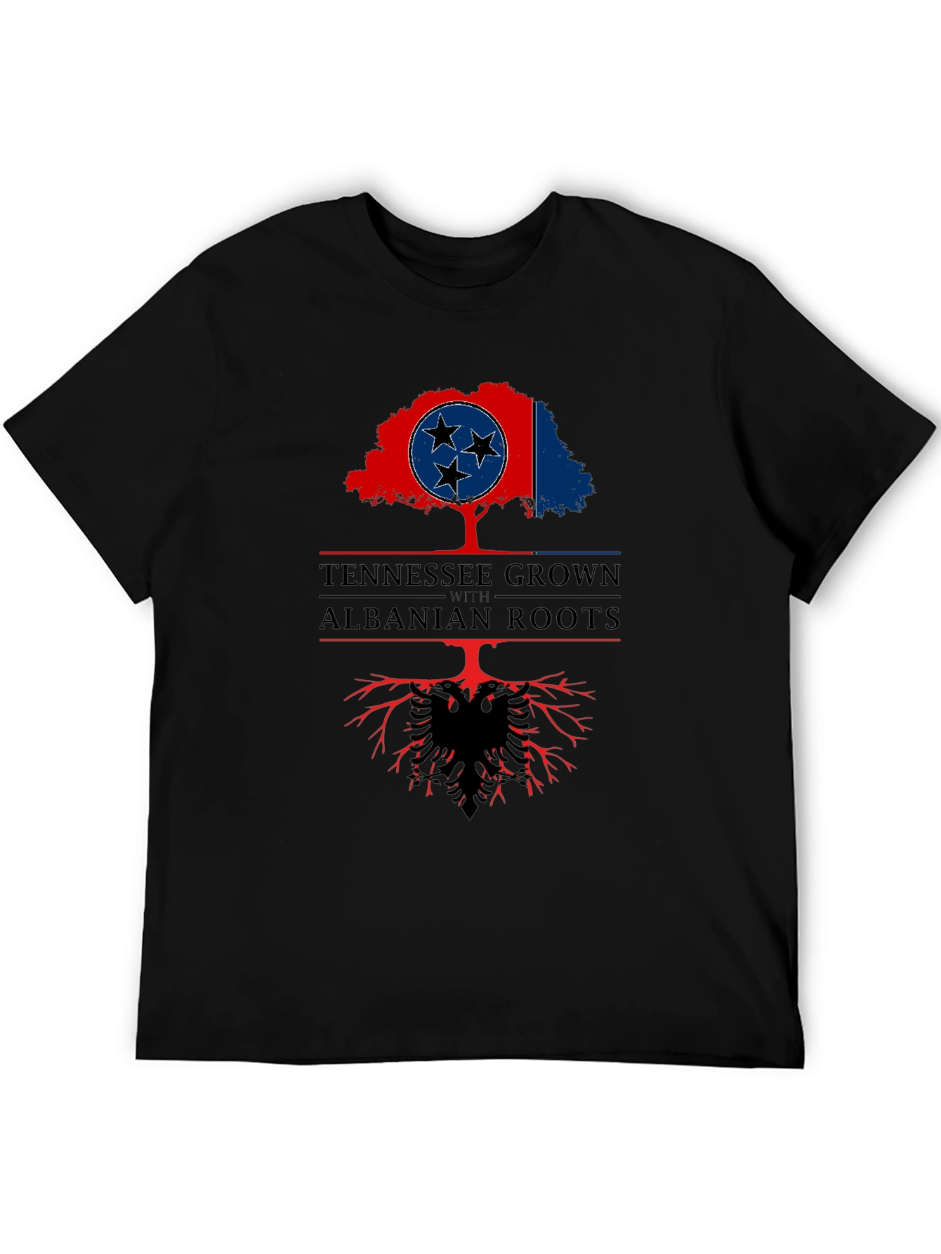 Tennessee Grown with Albanian Roots T-Shirt