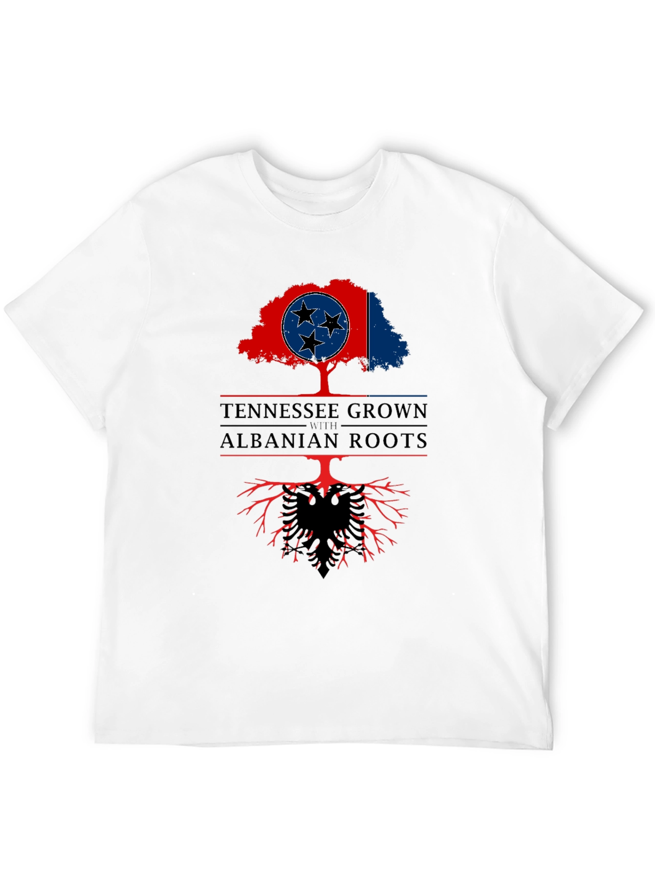 Tennessee Grown with Albanian Roots T-Shirt