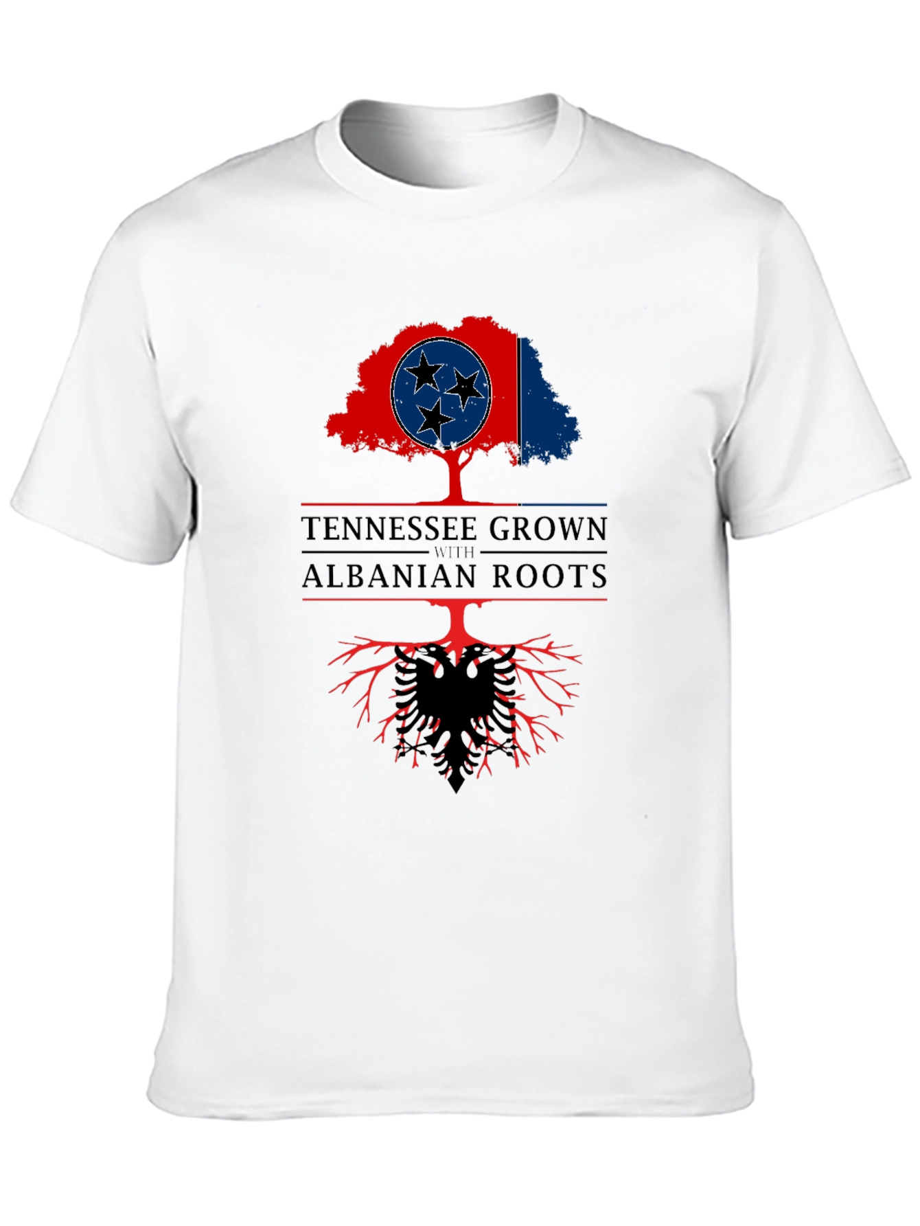 Tennessee Grown with Albanian Roots T-Shirt