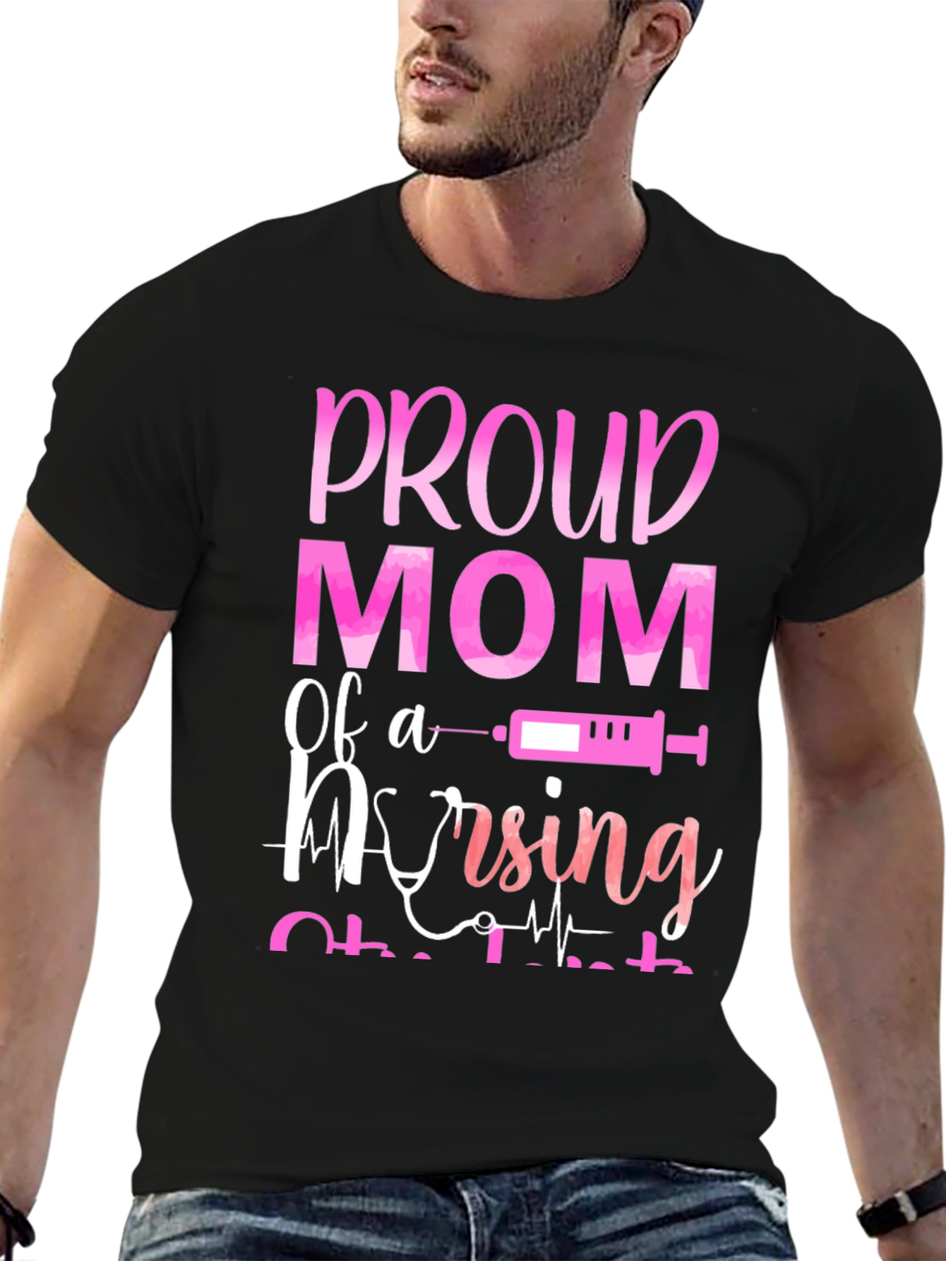 Proud Mom of a Nursing Student T-Shirt