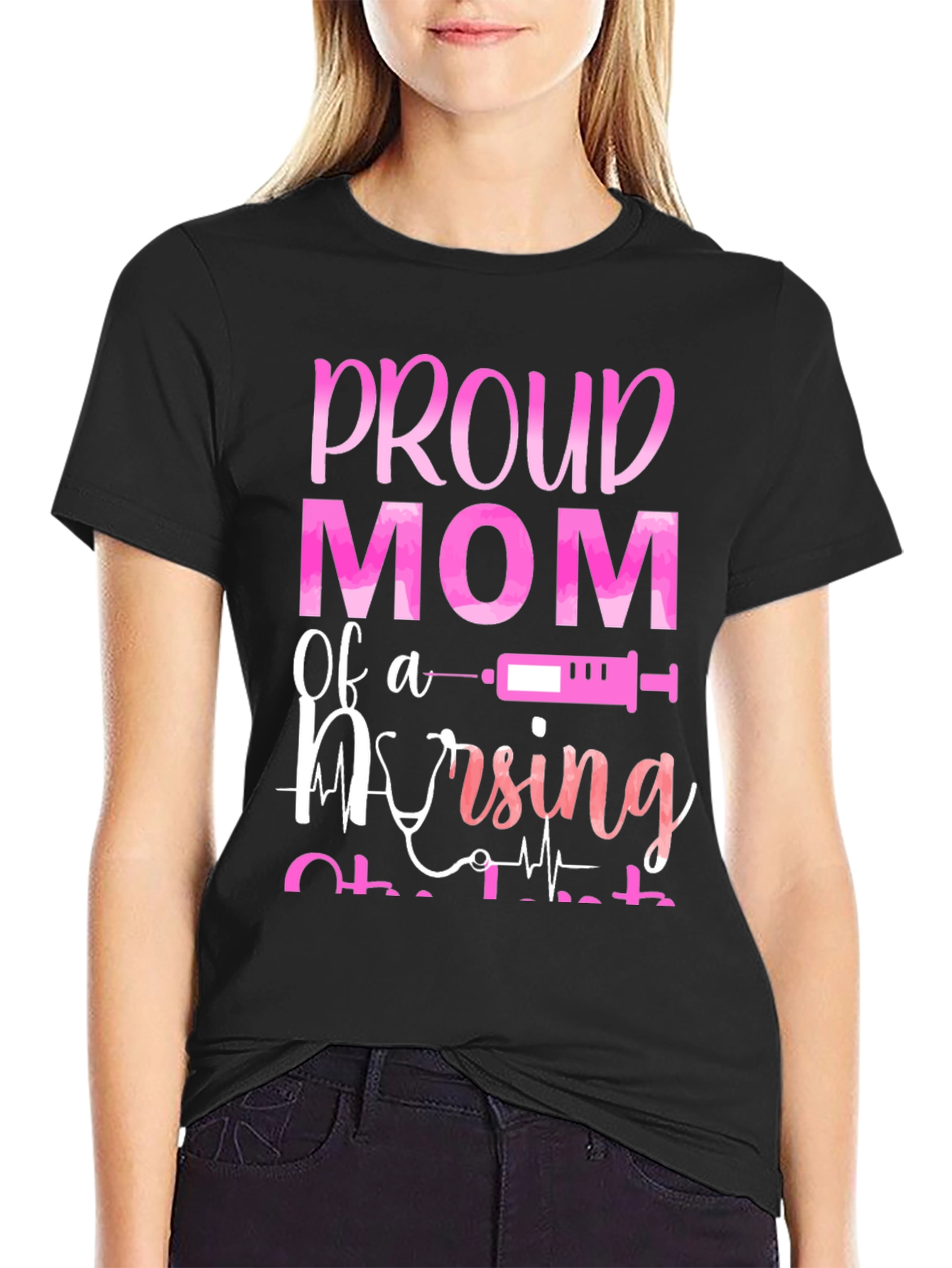 Proud Mom of a Nursing Student T-Shirt