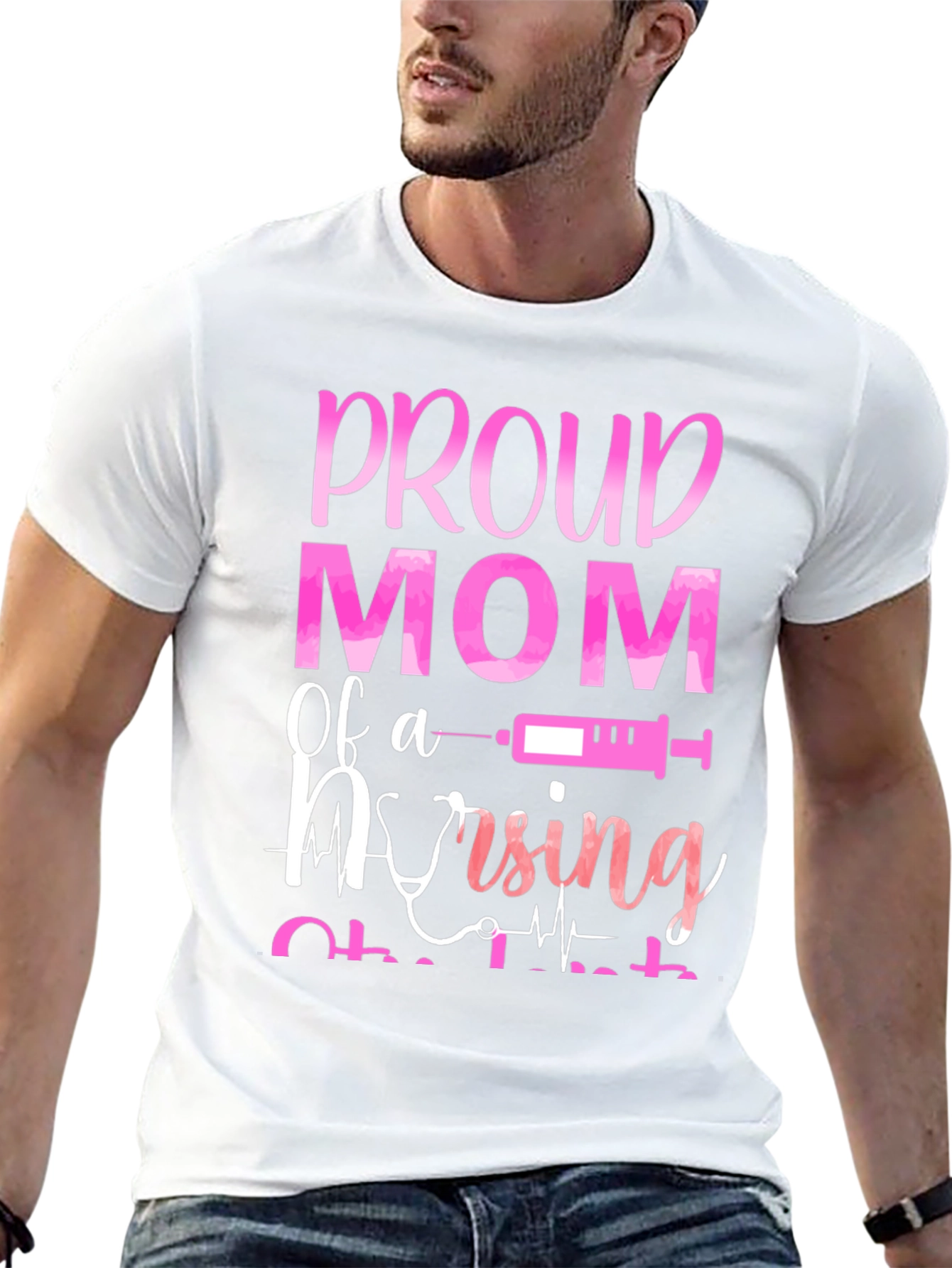 Proud Mom of a Nursing Student T-Shirt