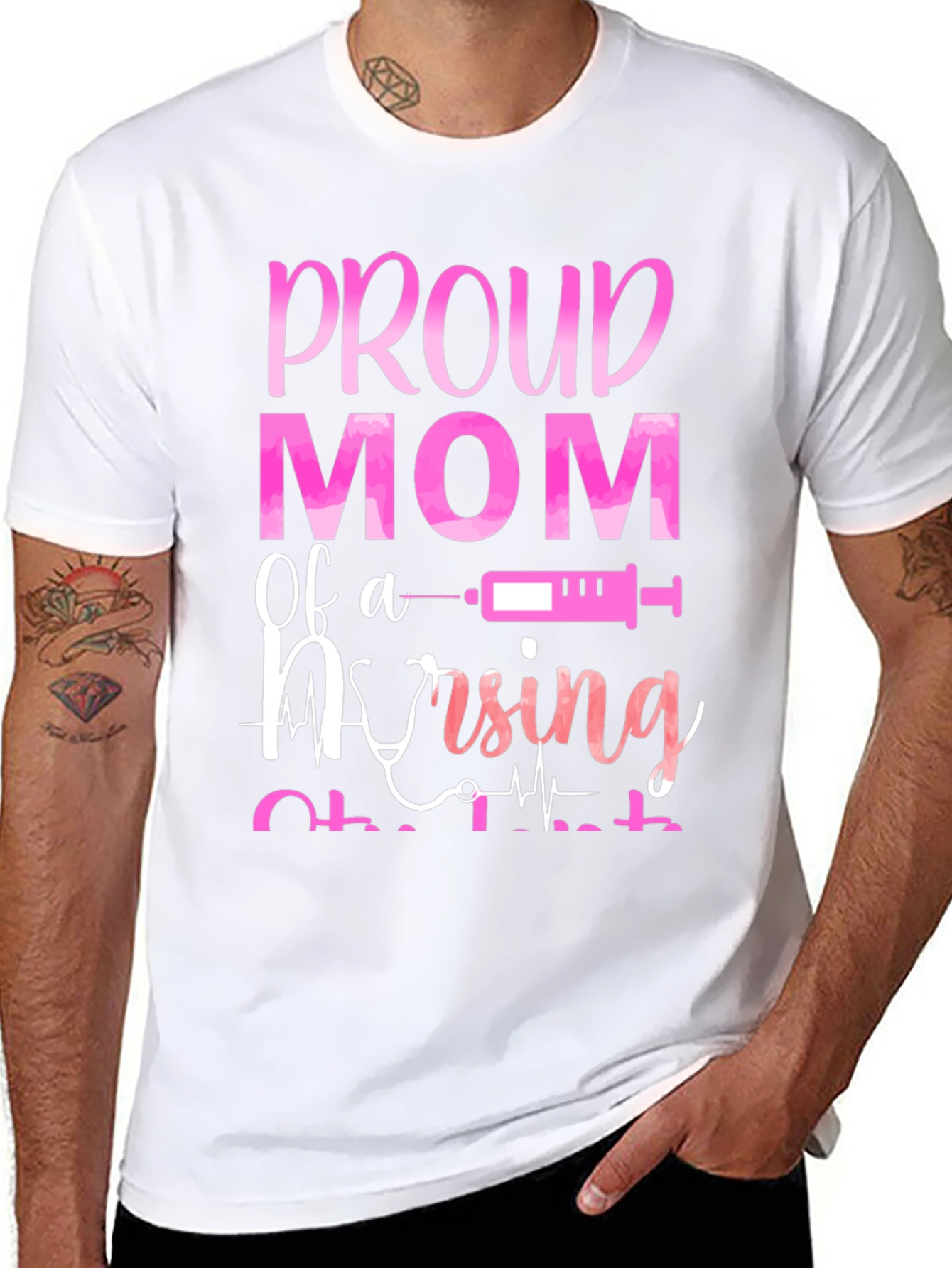 Proud Mom of a Nursing Student T-Shirt