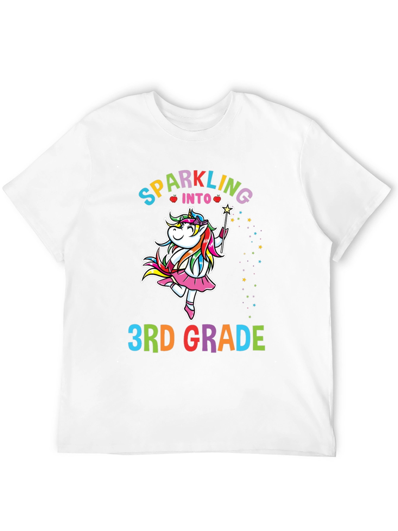 Sparkling Into 3rd Grade Unicorn T-Shirt