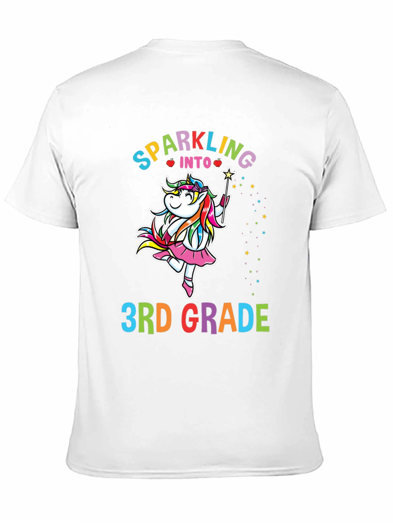 Sparkling Into 3rd Grade Unicorn T-Shirt